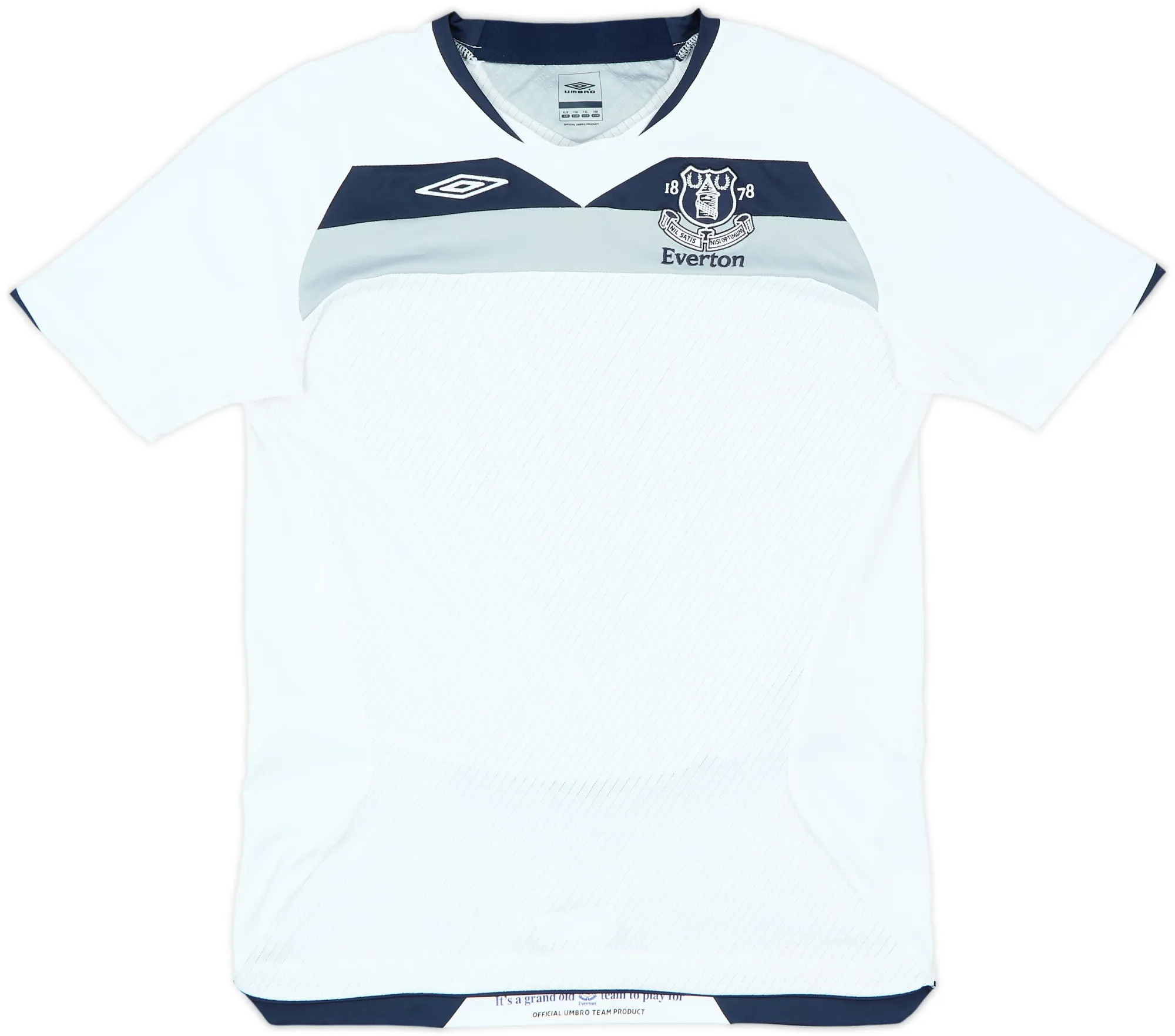 Umbro Everton Boys SS Away Shirt 2008/09
