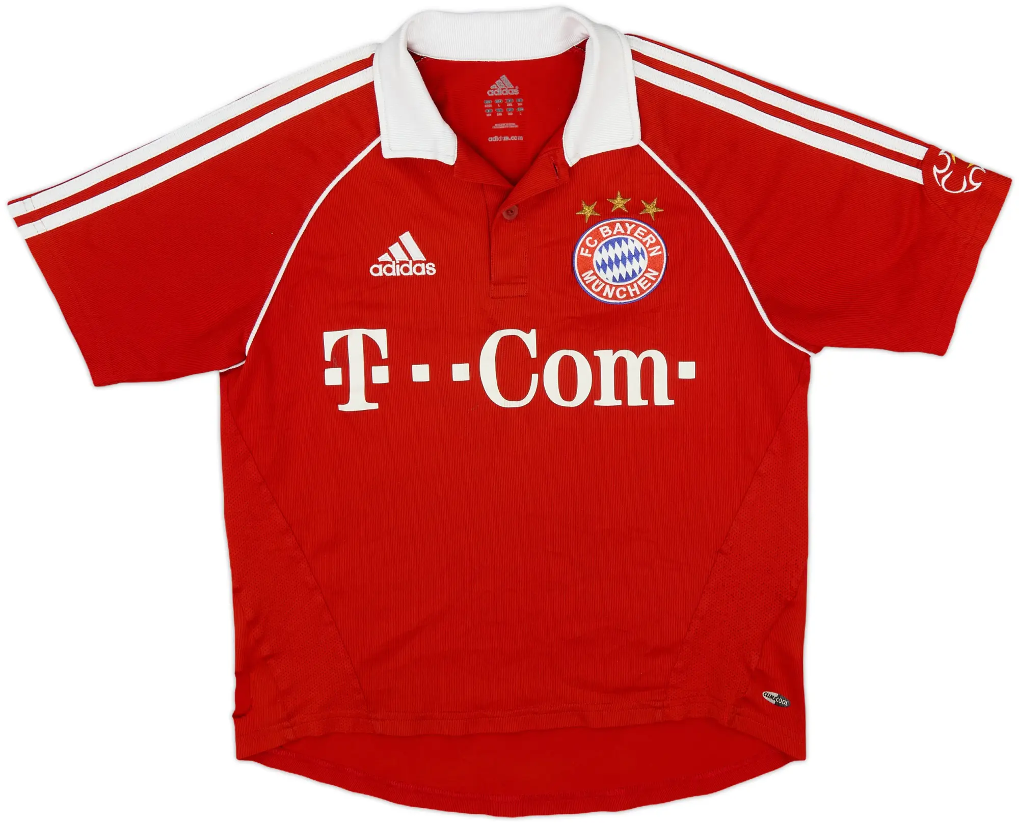 adidas Bayern Munich Boys SS Home Shirt 2006/07
