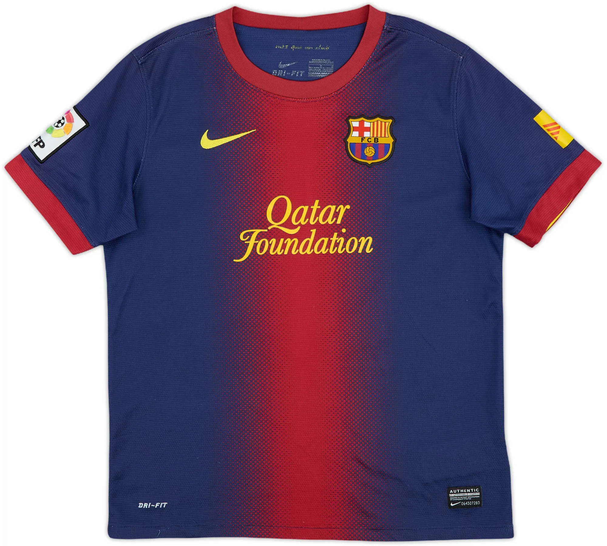 Nike Barcelona Boys SS Home Shirt 2012/13