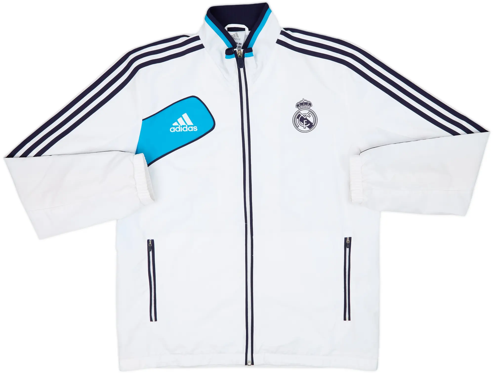 2012-13 Real Madrid adidas Track Jacket - 9/10 - (M/L)