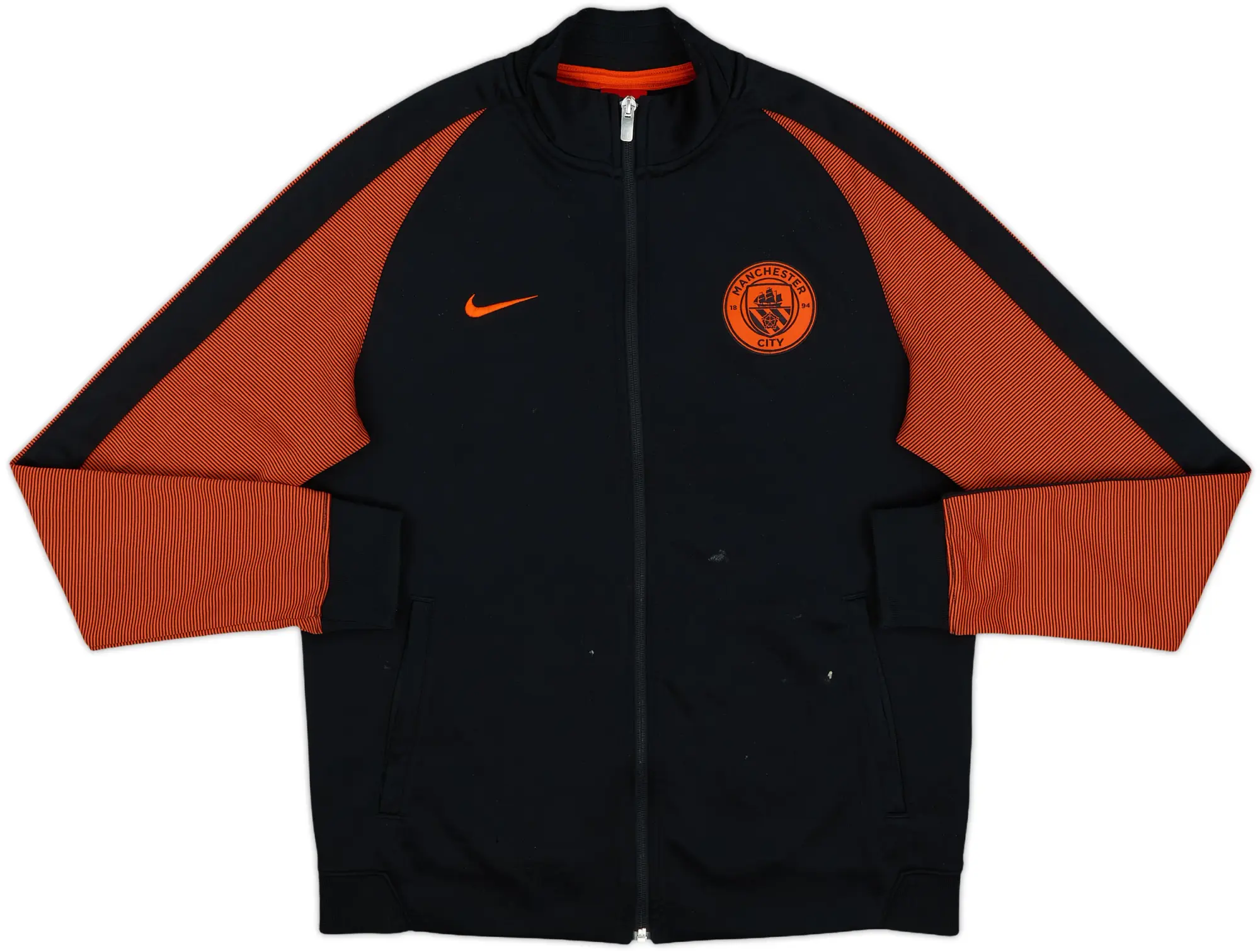 2016-17 Manchester City Nike Track Jacket - 9/10 - (M)