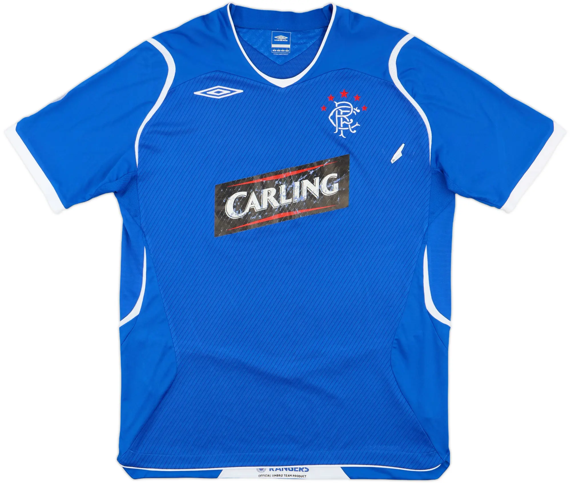 Umbro Rangers Mens SS Home Shirt 2008/09