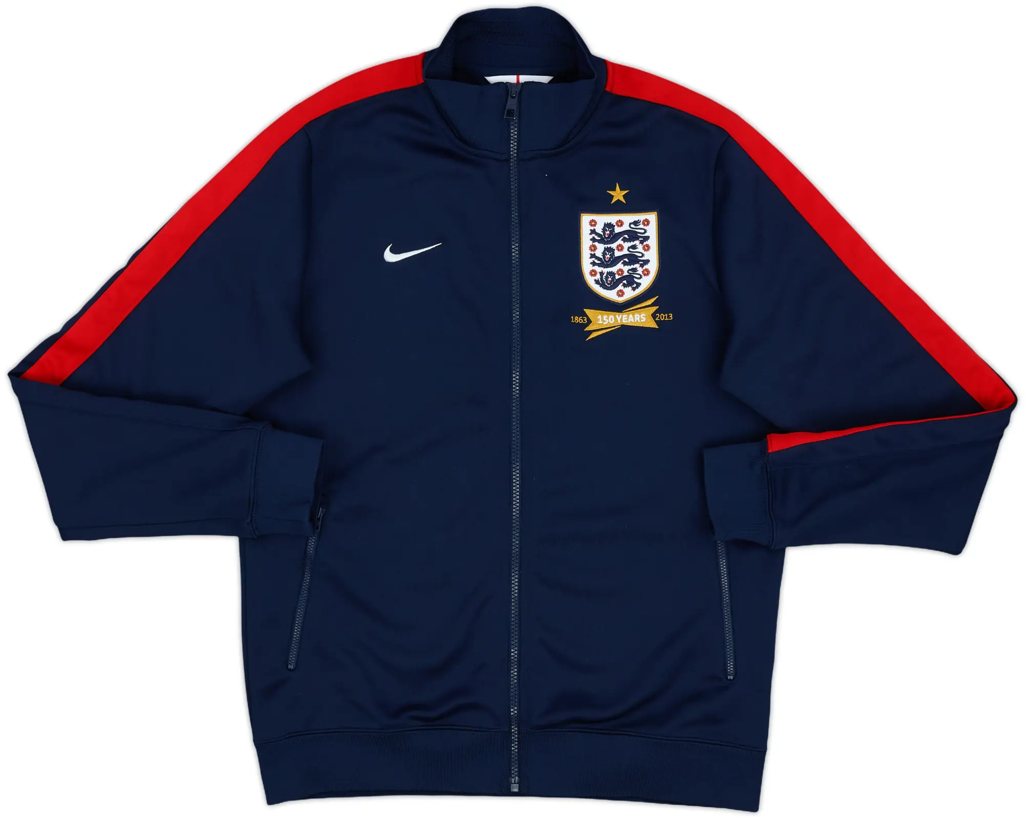 2013-14 England Nike Track Jacket - 8/10 - (M)