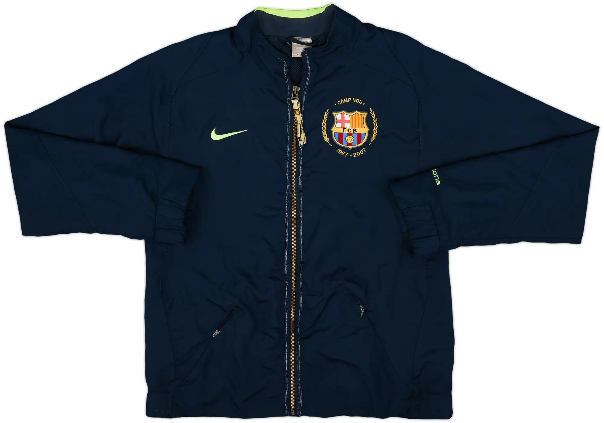 2007-08 Barcelona Nike Track Jacket - 6/10 - (S)