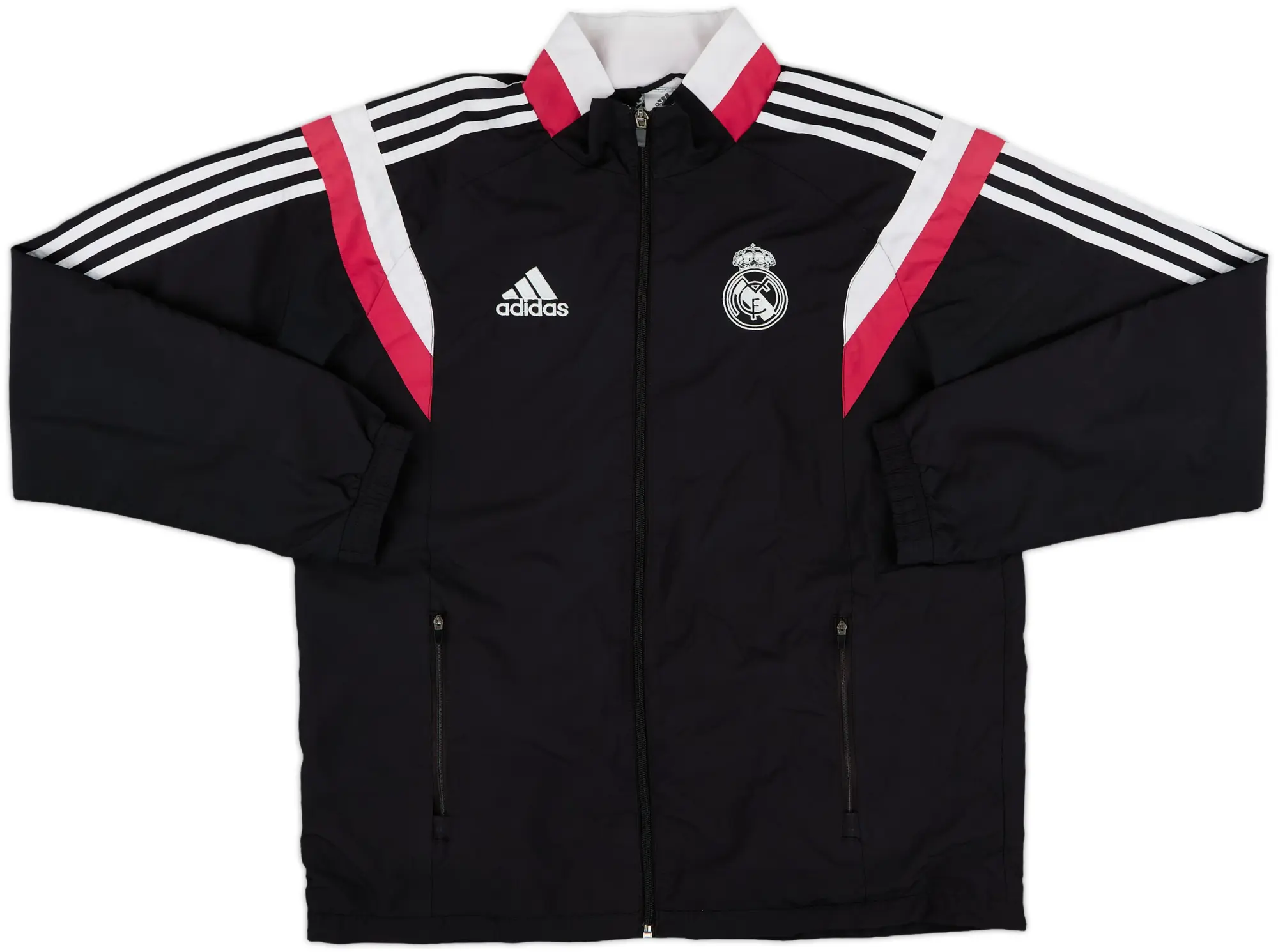 2014-15 Real Madrid adidas Track Jacket - 8/10 - (XL)