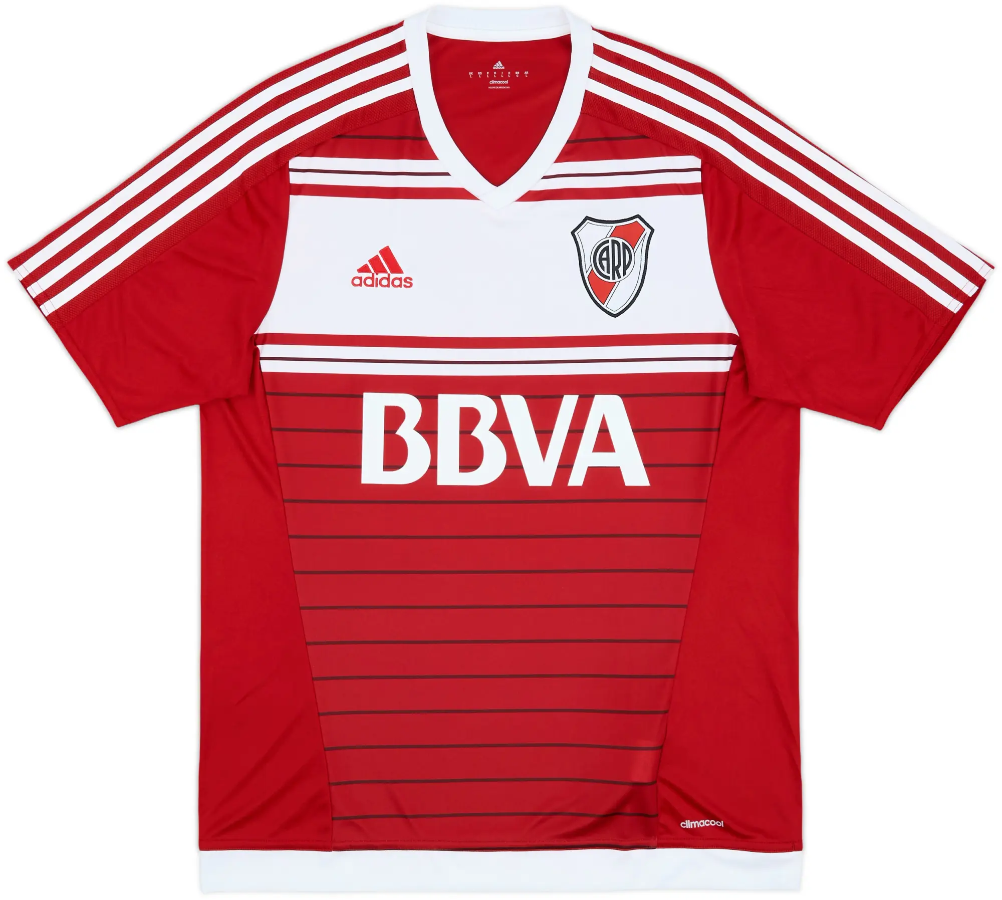 adidas River Plate Mens SS Away Shirt 2016/17