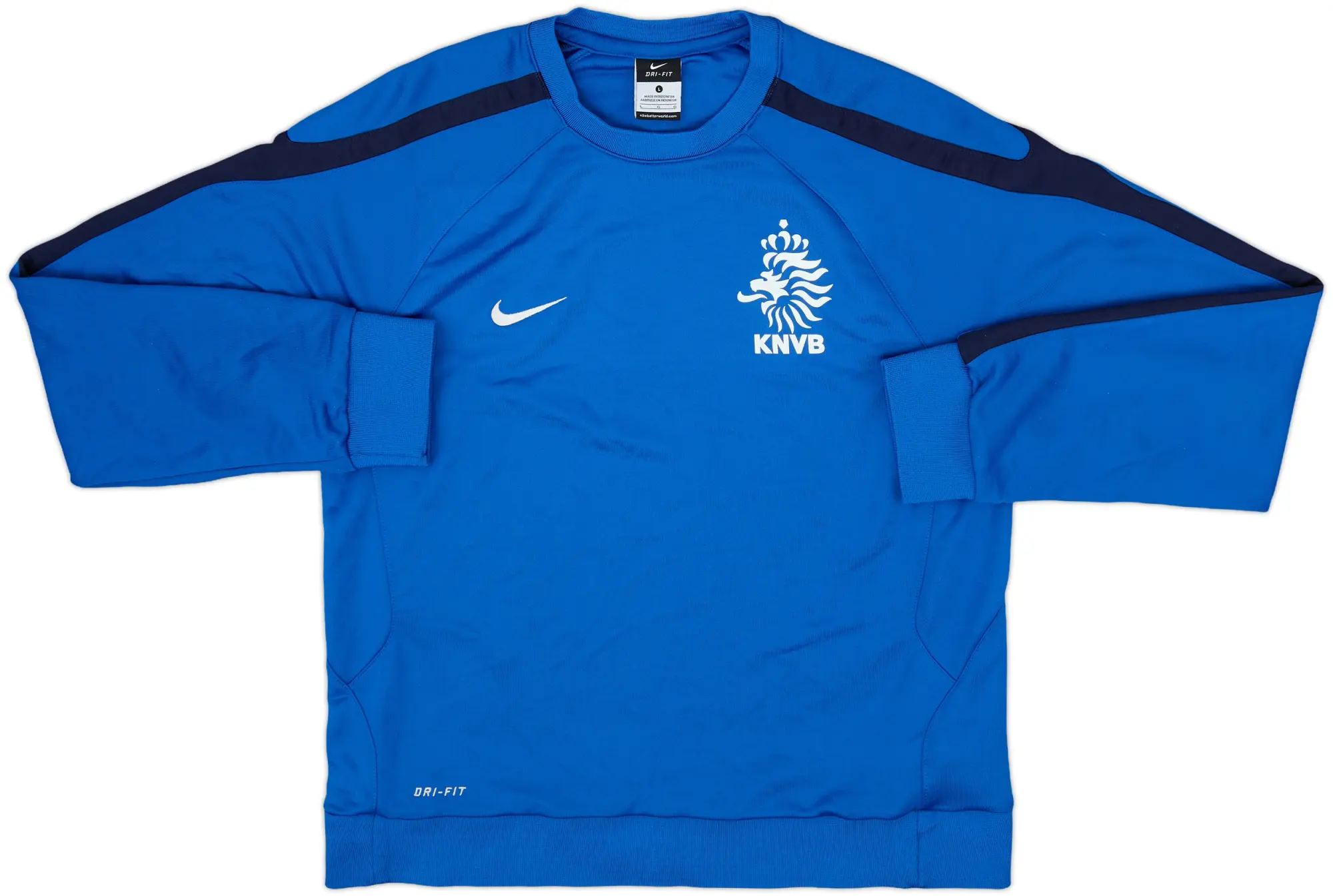 2010-11 Netherlands Nike Sweat Top - 8/10 - (L)