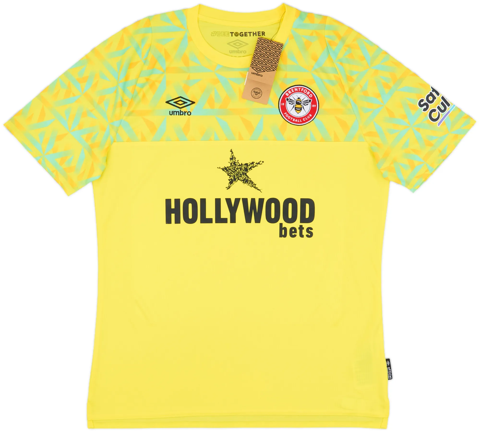 Umbro Brentford Mens LS Goalkeeper Home Shirt 2022/23