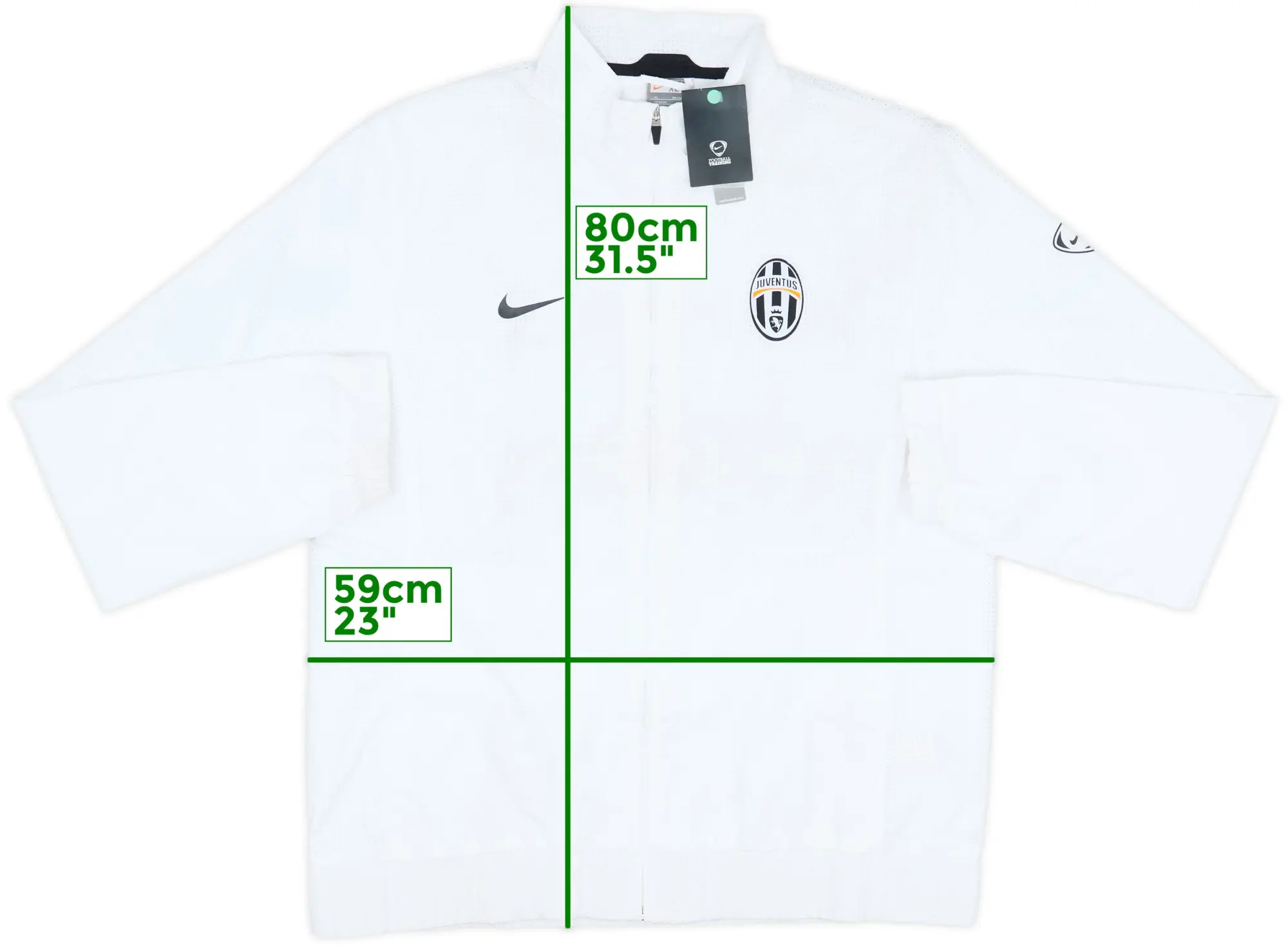 2009-10 Juventus Nike Track Jacket (XL)