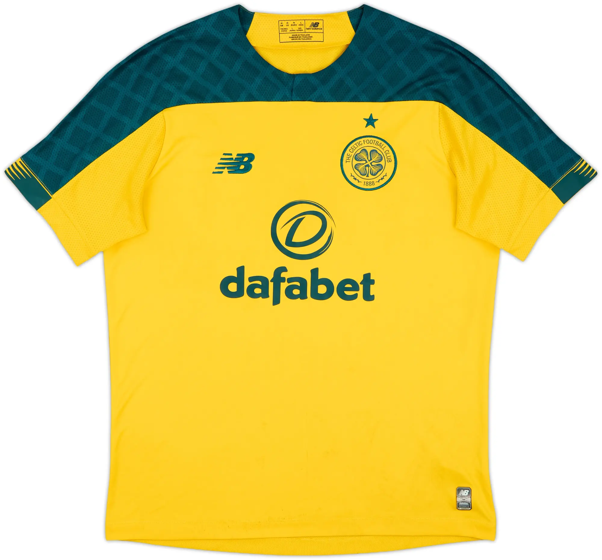 NewBalance Celtic Mens SS Away Shirt 2019/20