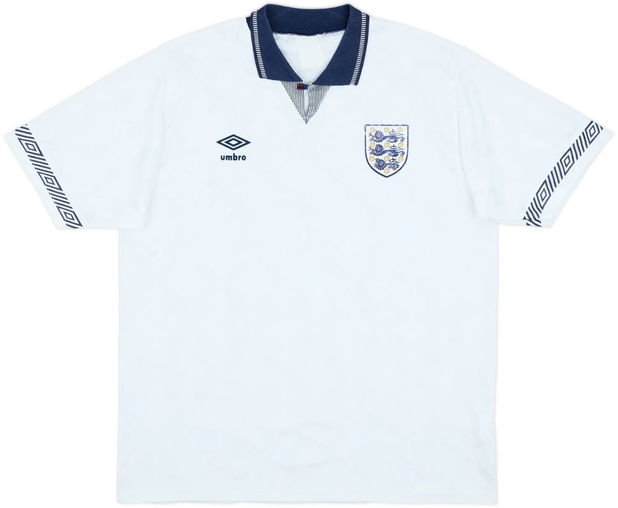 Umbro England Mens SS Home Shirt 1990