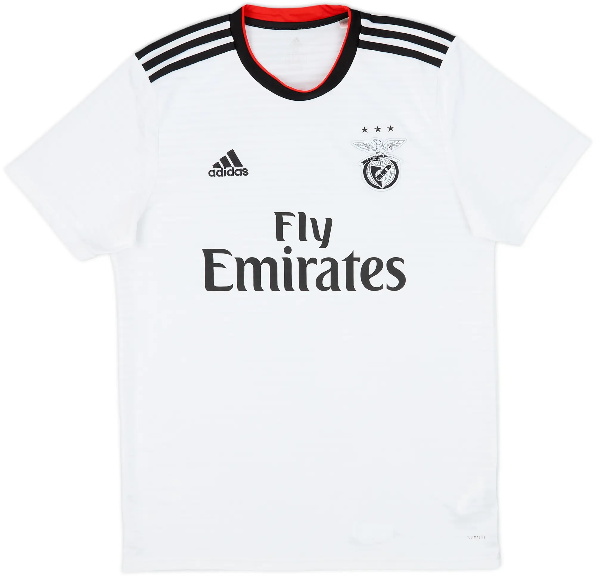 adidas Benfica Mens SS Away Shirt 2018/19