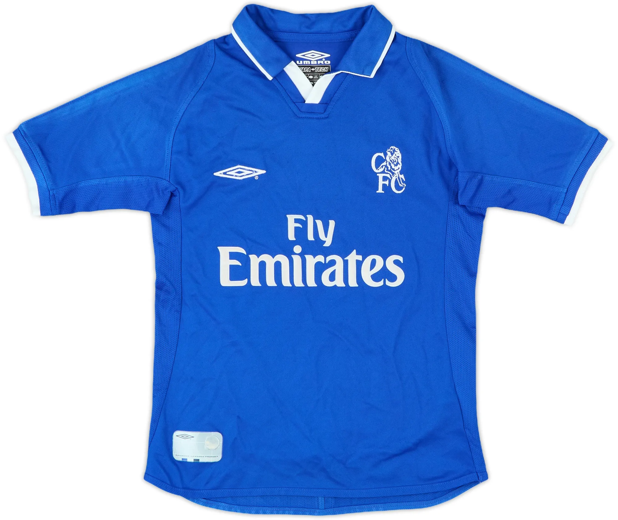 Umbro Chelsea Boys SS Home Shirt 2001/03