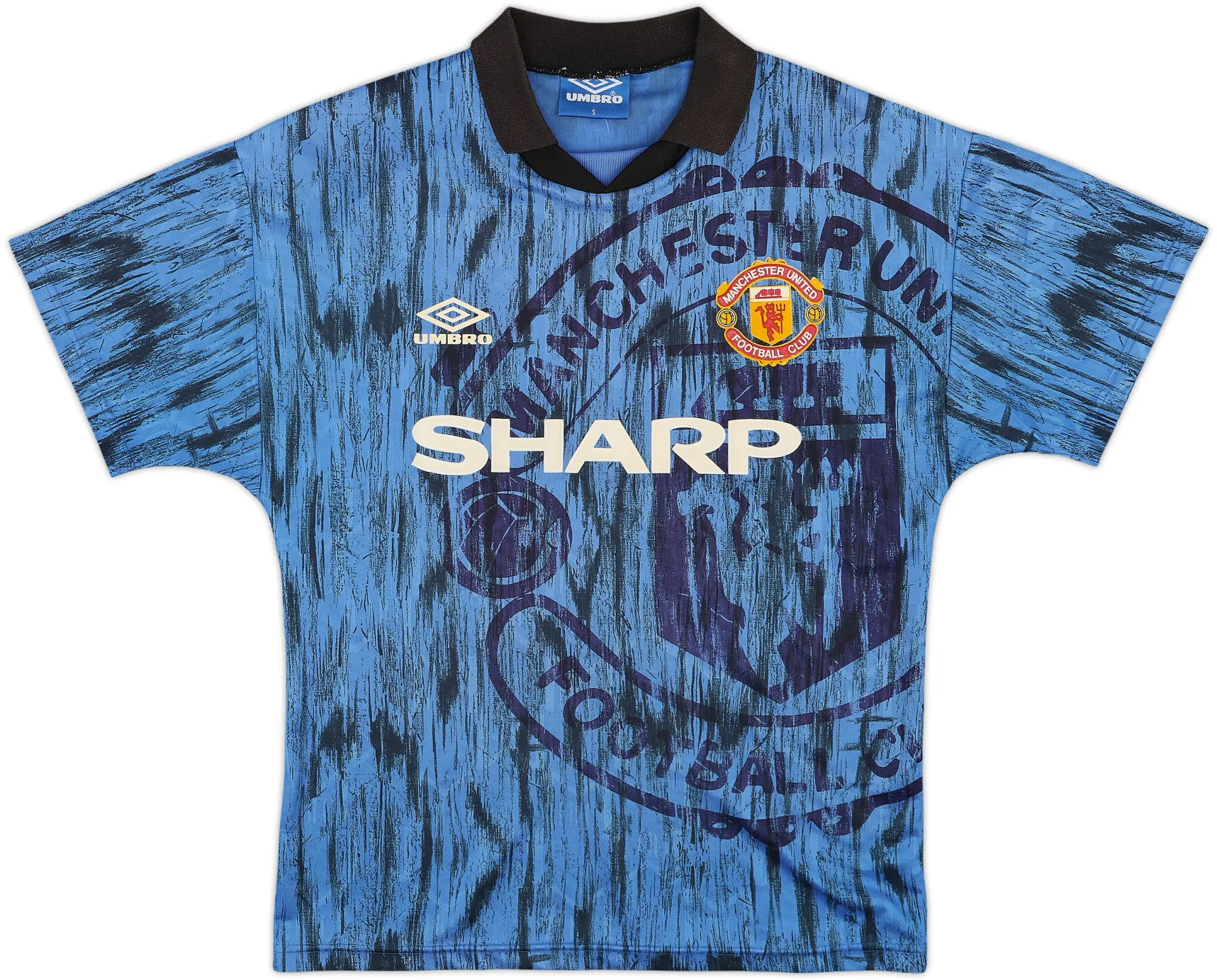 Umbro Manchester United Mens SS Away Shirt 1992/93