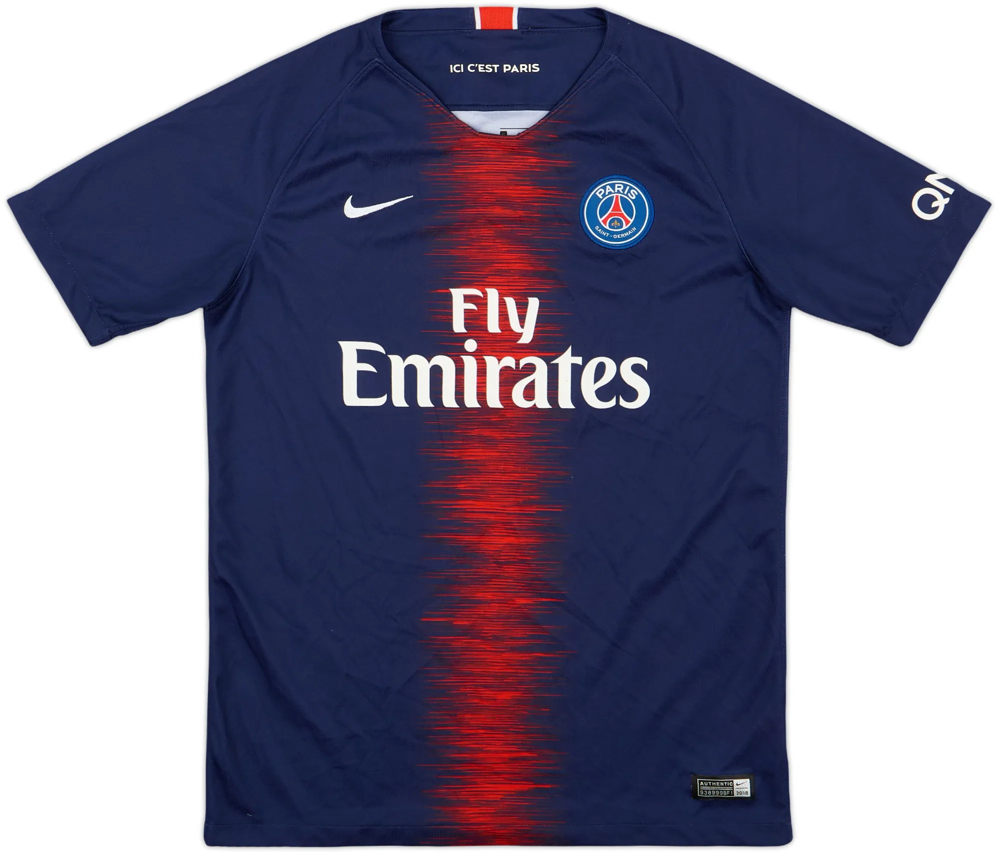 Nike Paris Saint Germain Boys SS Home Shirt 2018/19