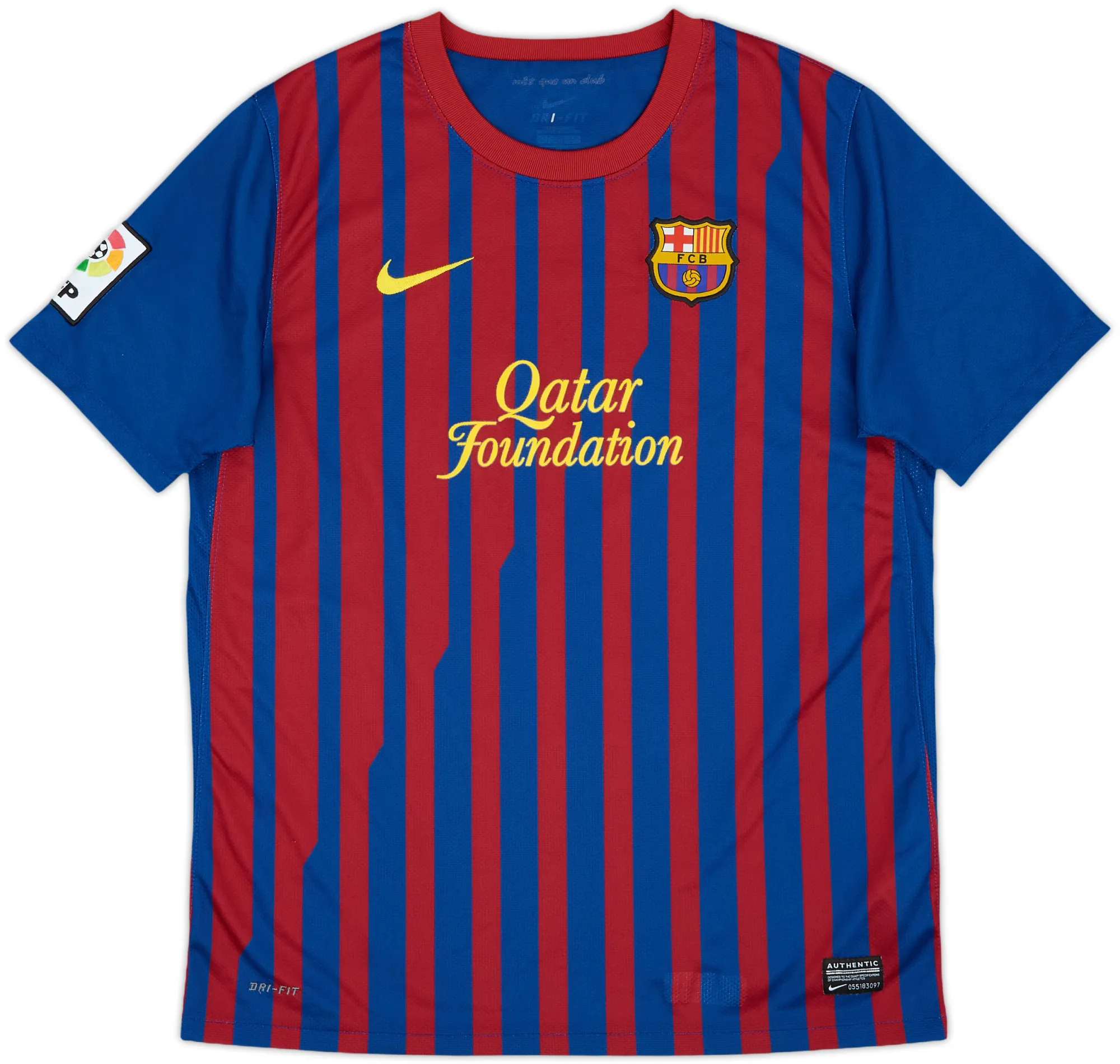 Nike Barcelona Boys SS Home Shirt 2011/12