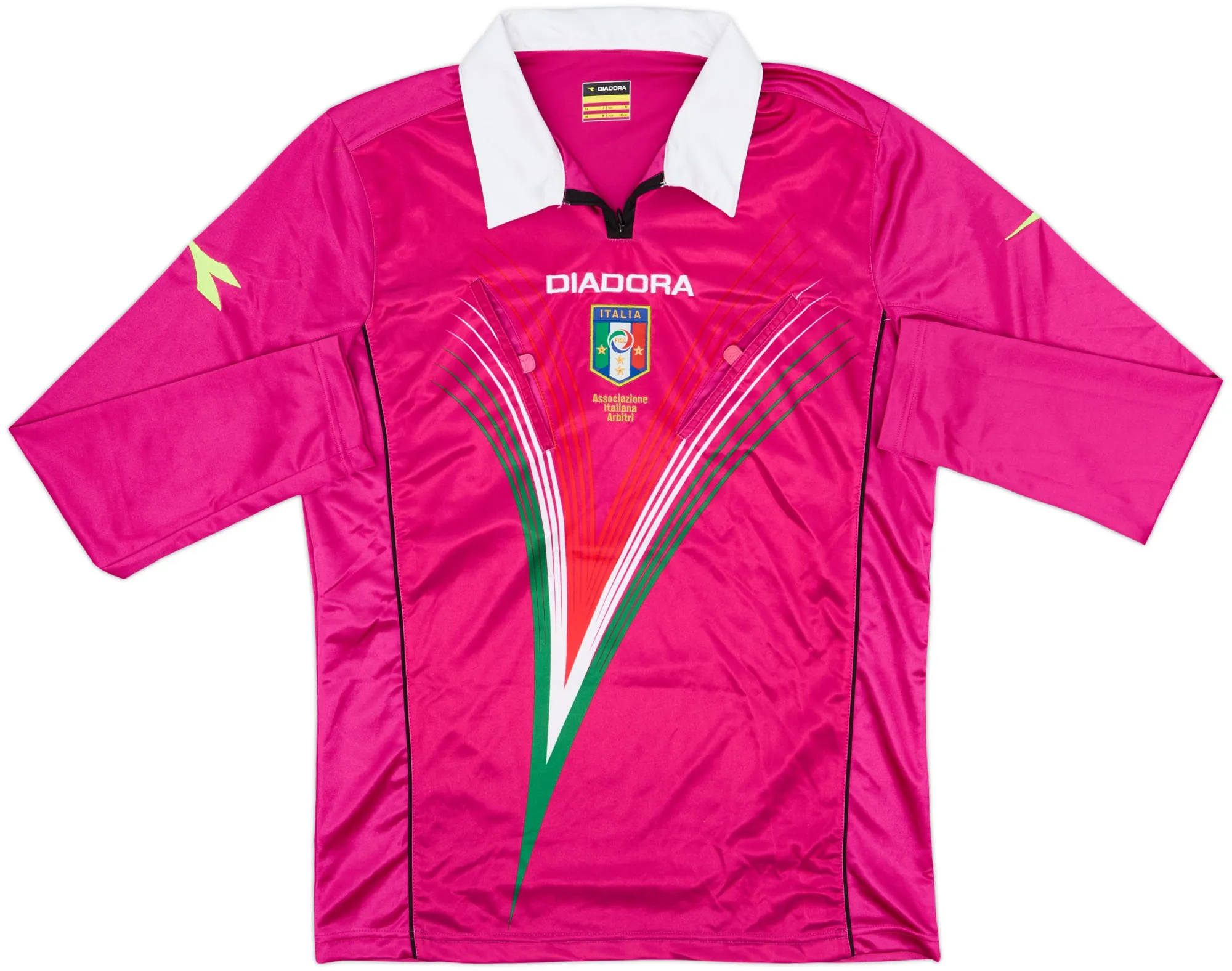 Diadora Italy Mens LS Home Shirt 2011