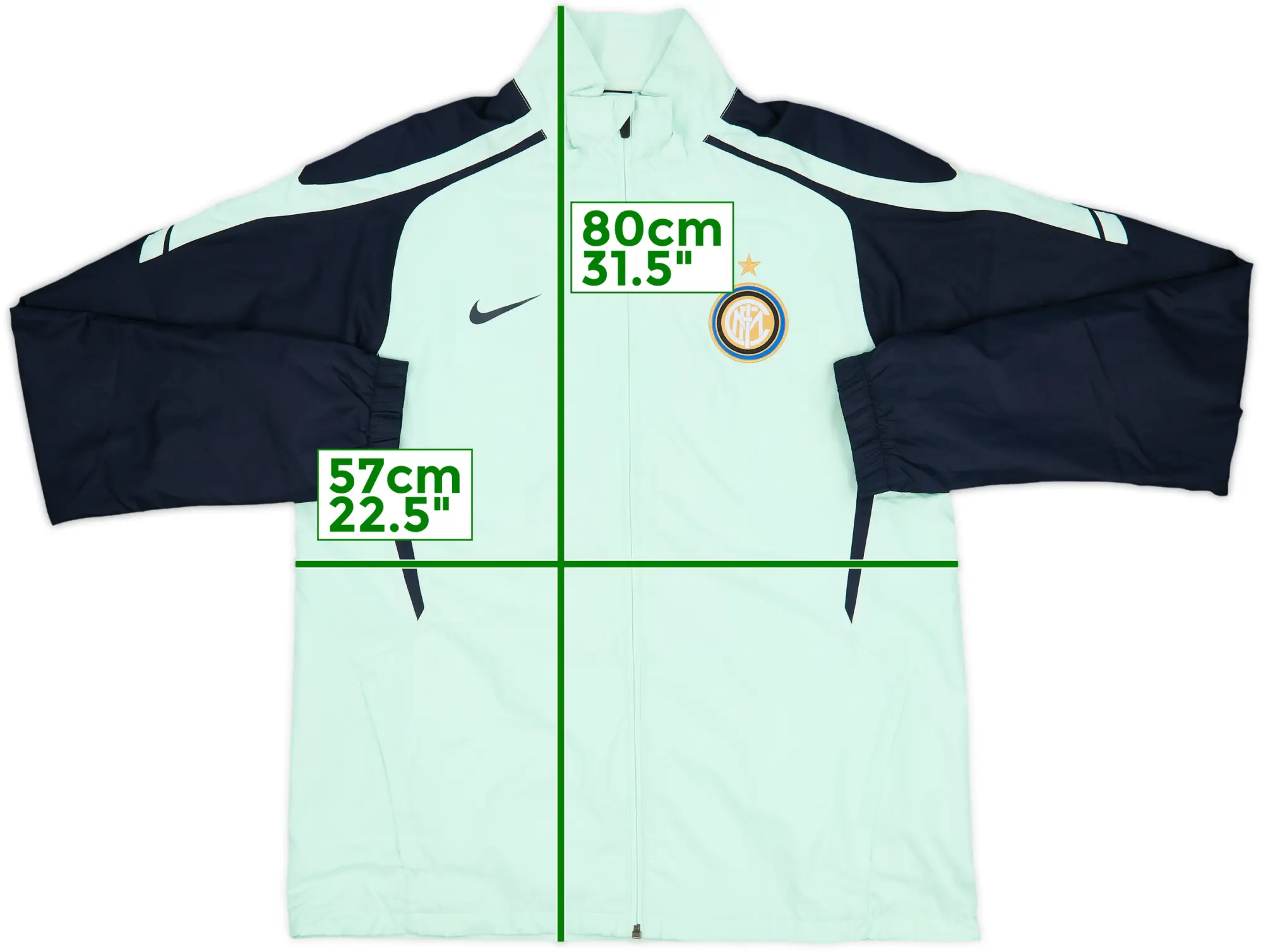 2011-12 Inter Milan Nike Track Jacket - 8/10 - (M)