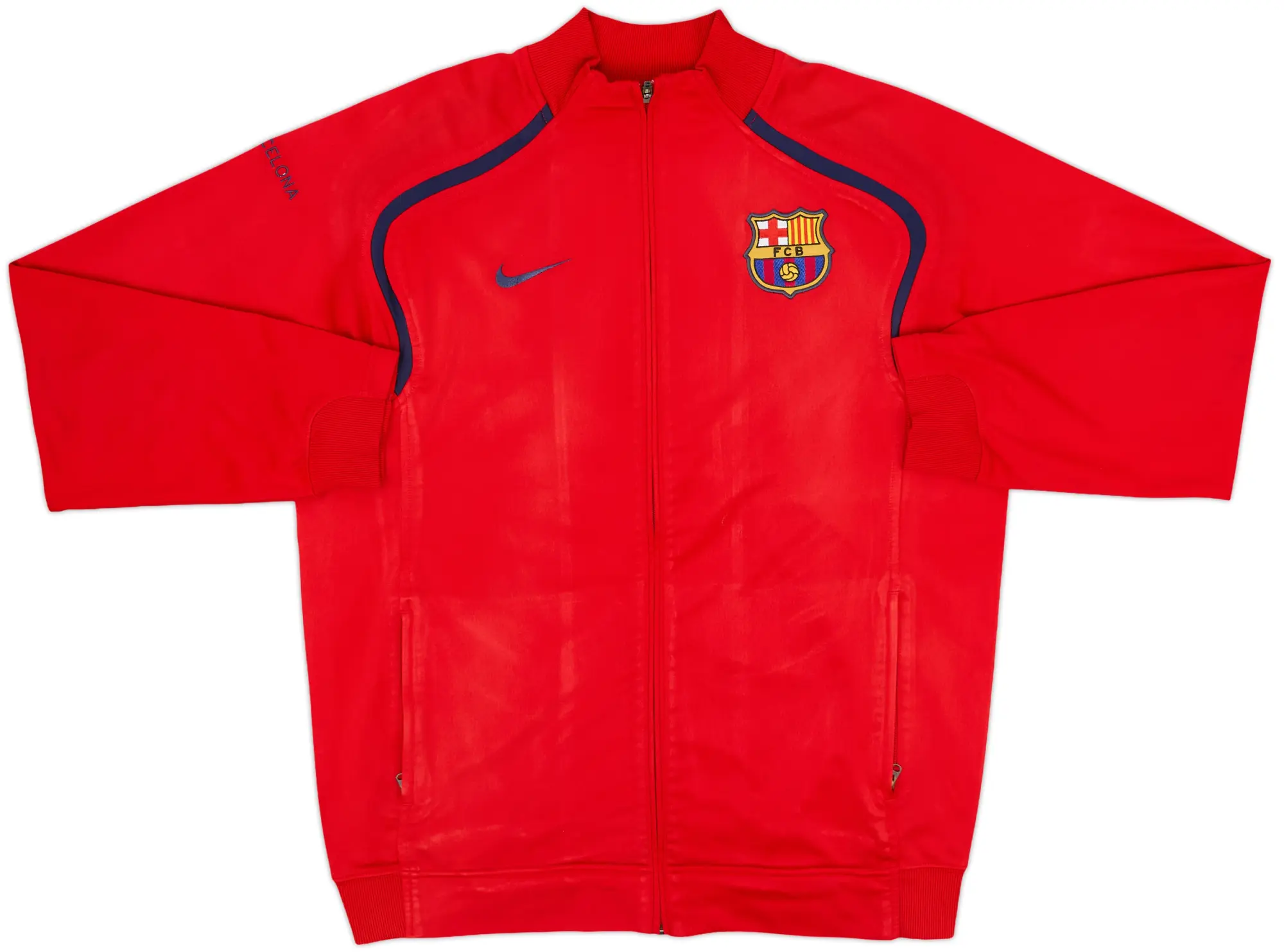 2006-07 Barcelona Nike Track Jacket - 9/10 - (L)