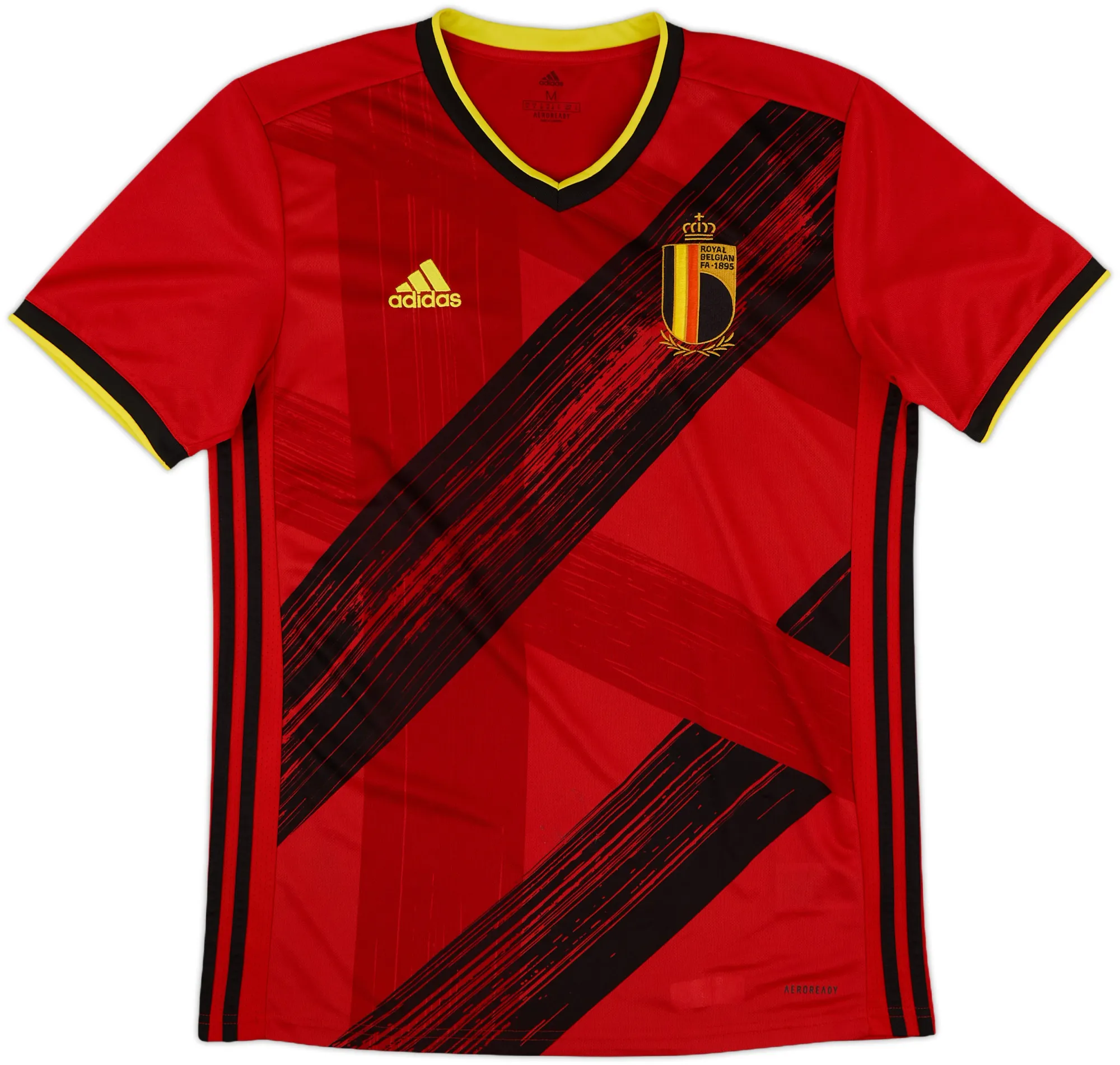 adidas Belgium Mens SS Home Shirt 2019