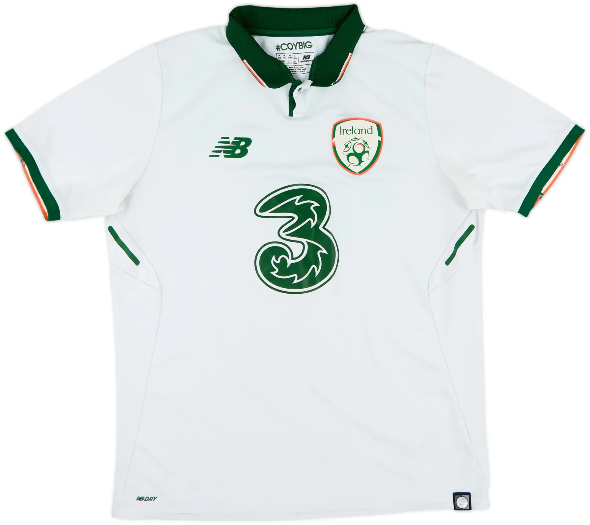 NewBalance Republic of Ireland Mens SS Away Shirt 2017