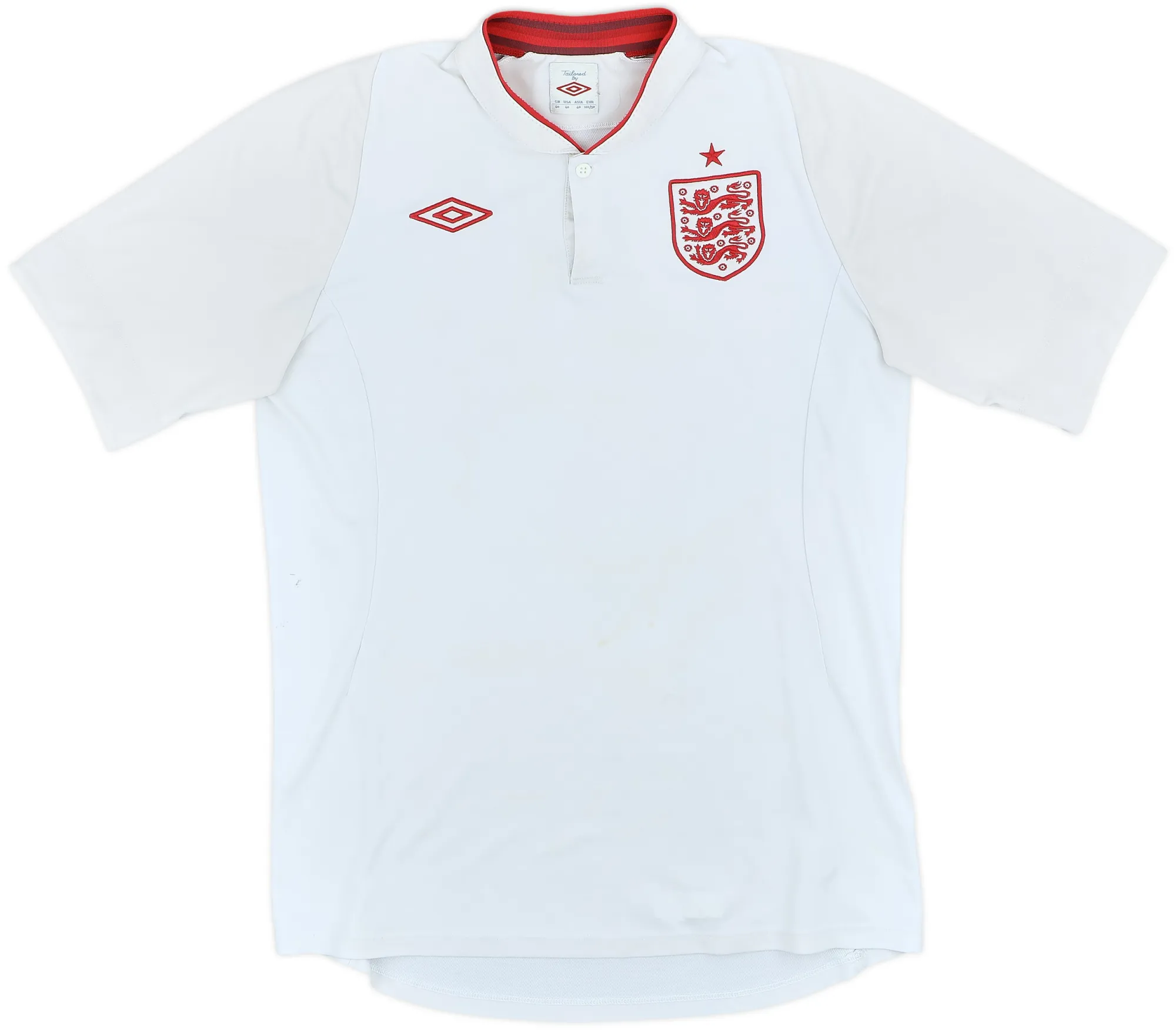 Umbro England Mens SS Home Shirt 2012