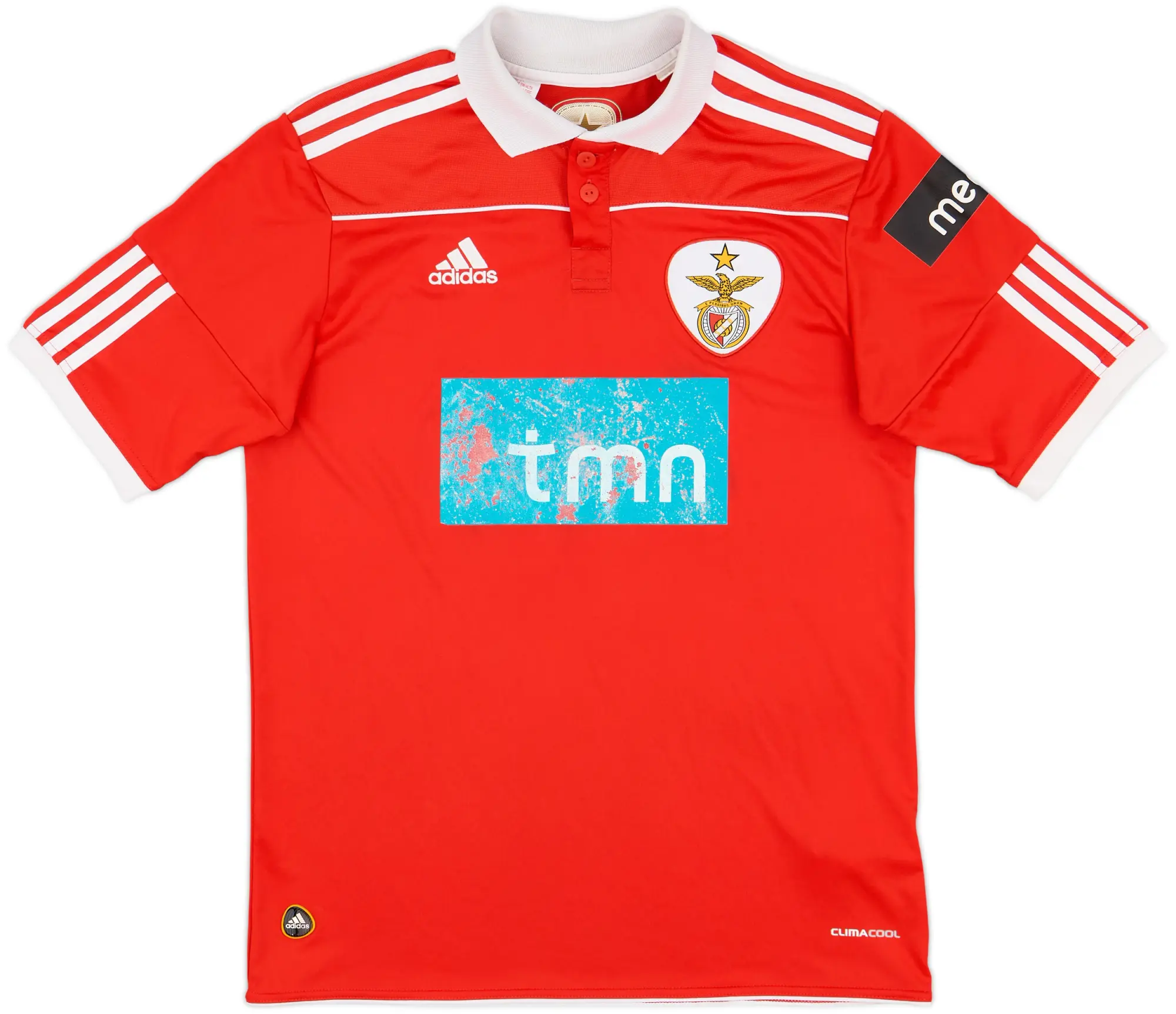 adidas Benfica Boys SS Home Shirt 2010/11
