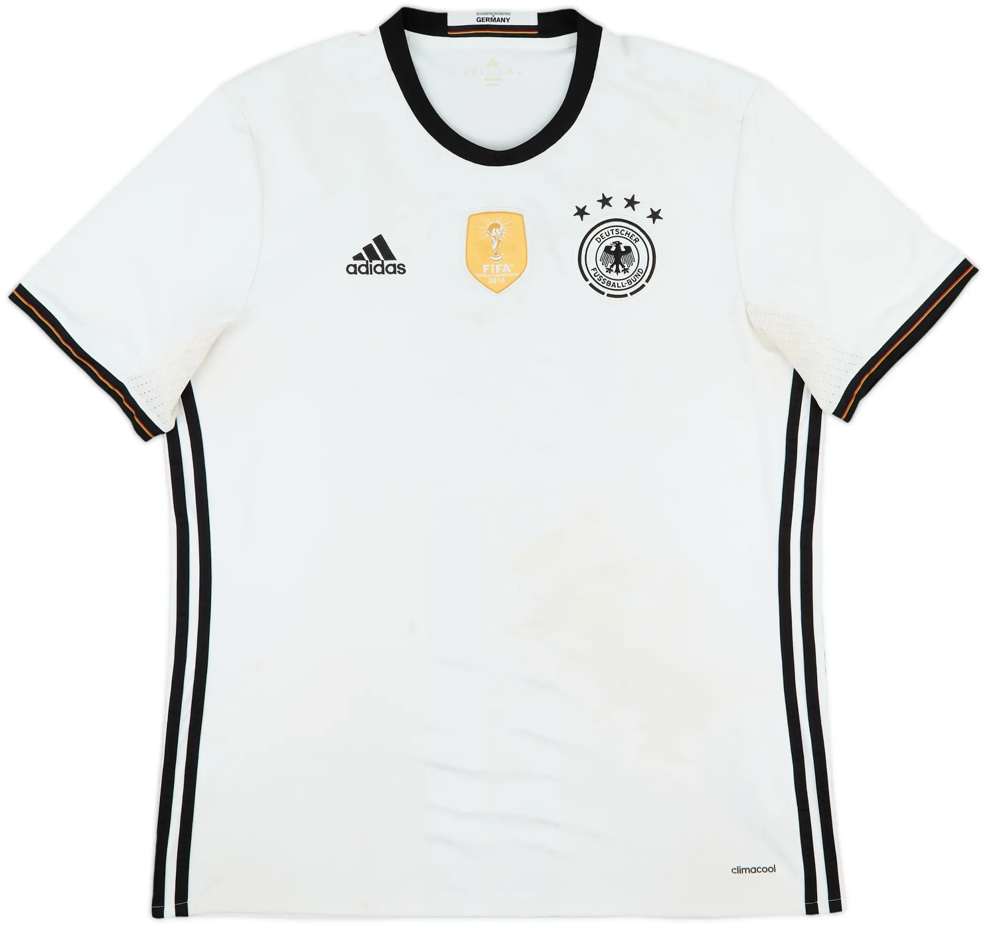 adidas Germany Mens SS Home Shirt 2015