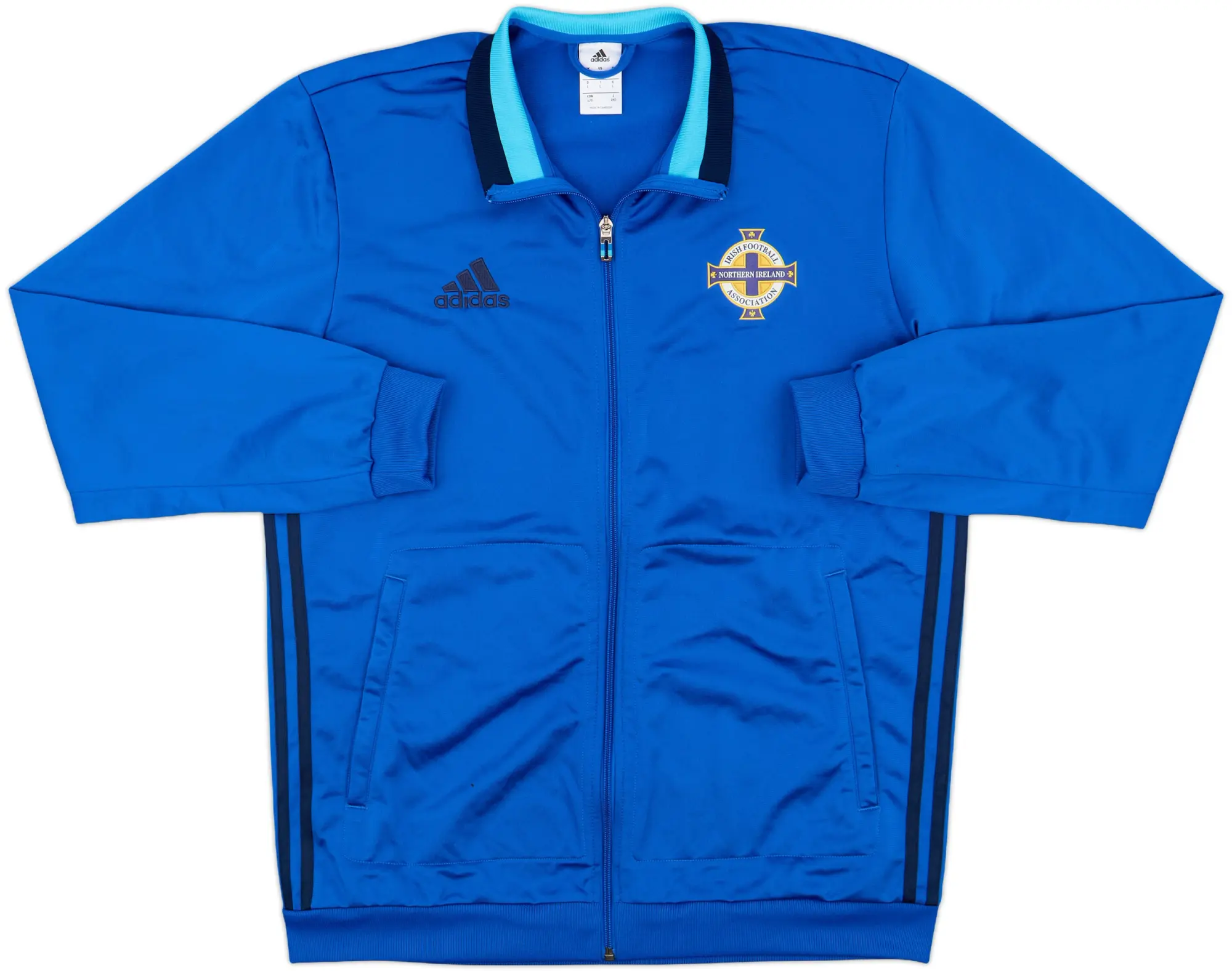 2016-17 Northern Ireland adidas Track Jacket - 8/10 - (L)