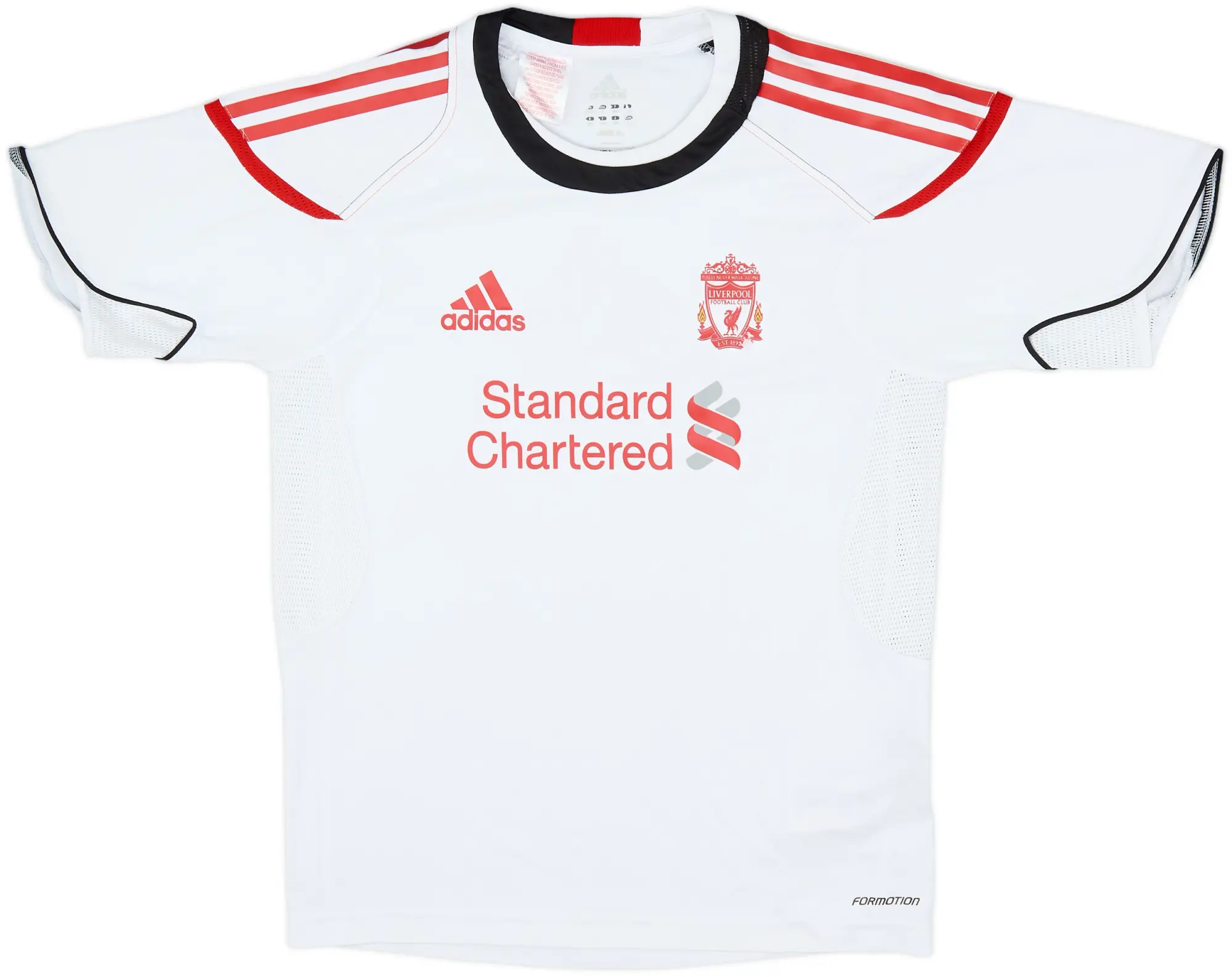 adidas Liverpool Boys SS Home Shirt 2010/11