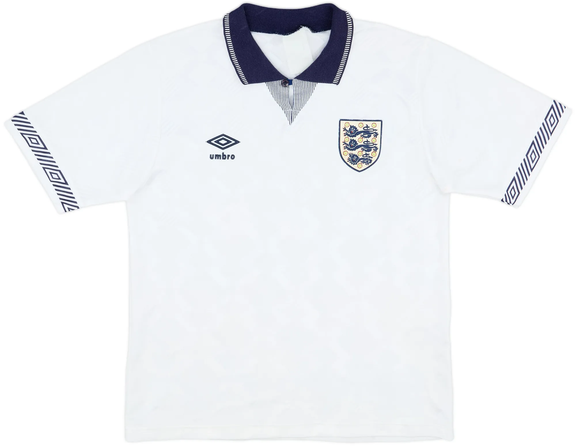 Umbro England Mens SS Home Shirt 1990