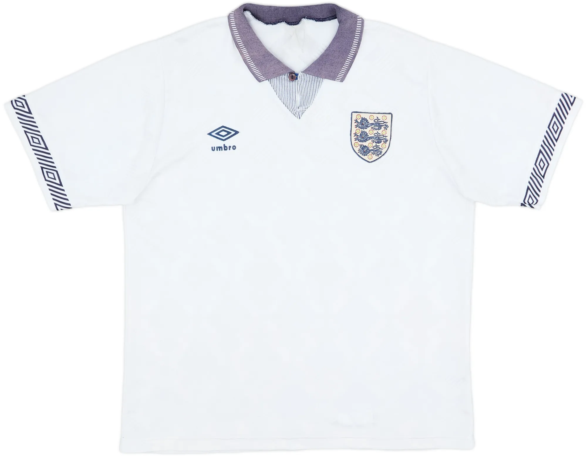 Umbro England Mens SS Home Shirt 1990