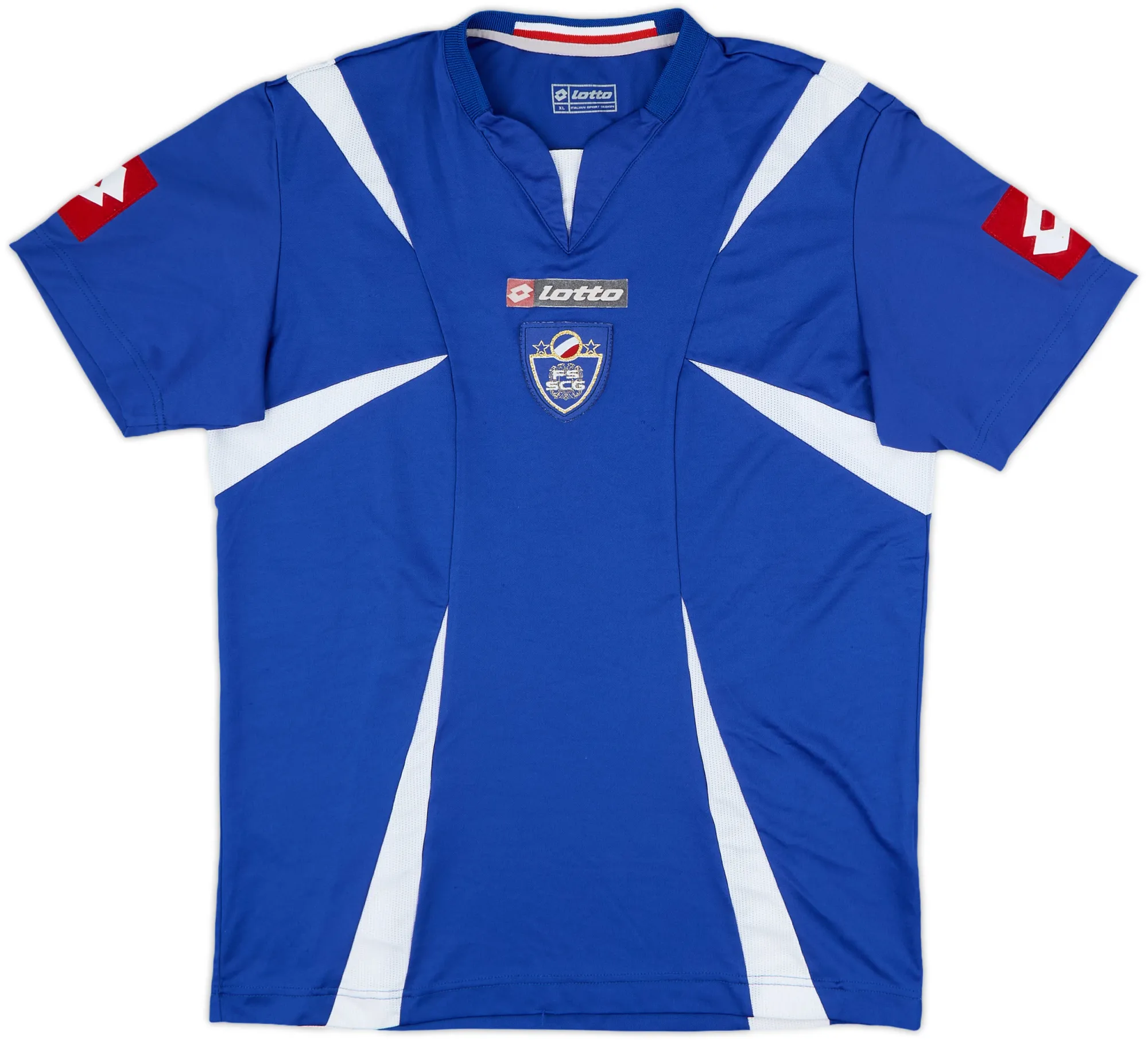 Lotto Serbia Mens SS Home Shirt 2006