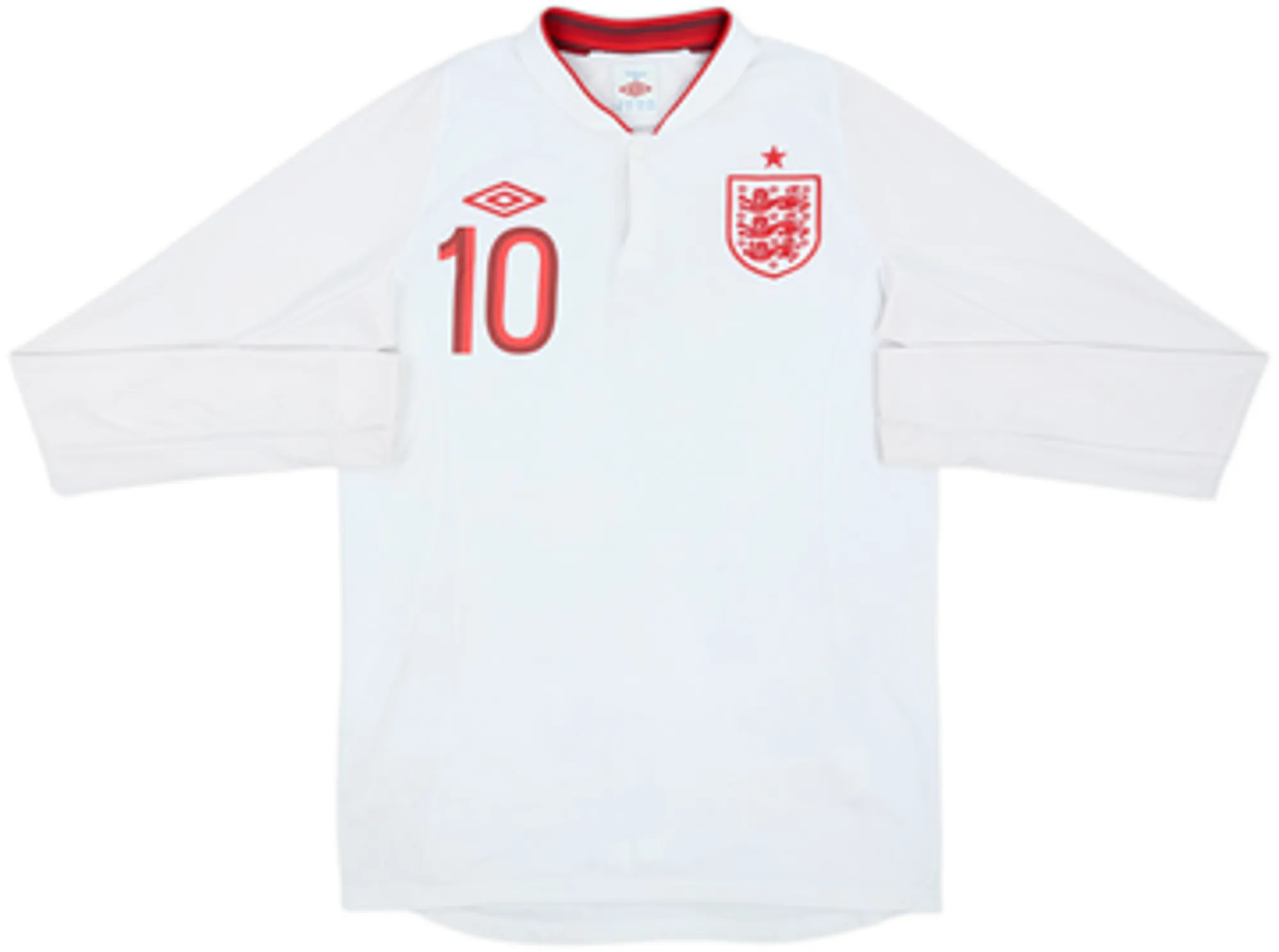 Umbro England Mens LS Home Shirt 2012