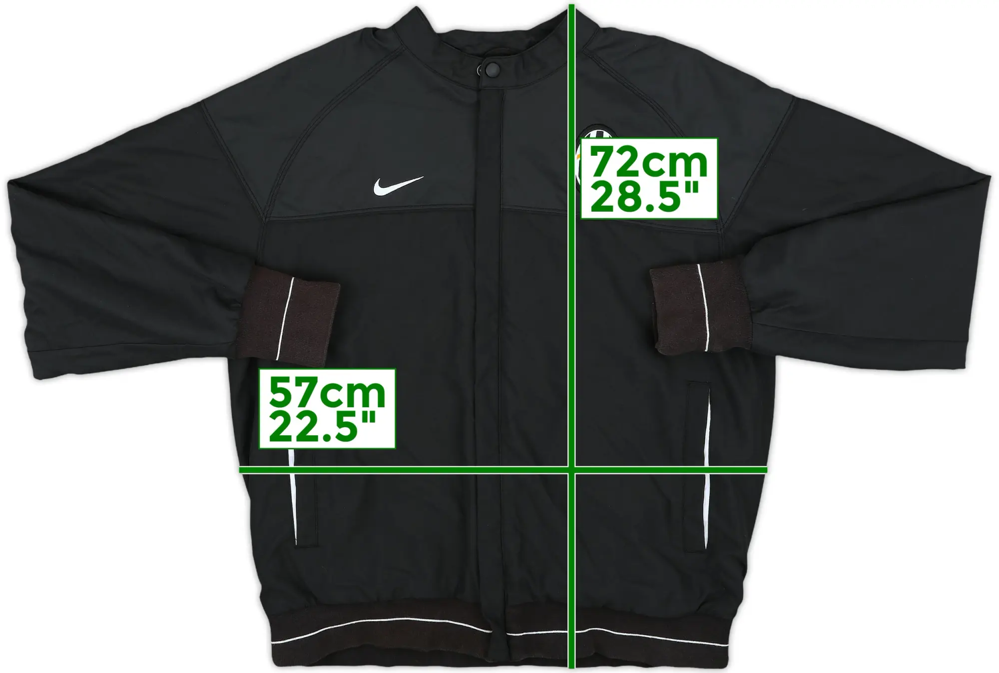 2008-09 Juventus Nike Track Jacket - 8/10 - (M)