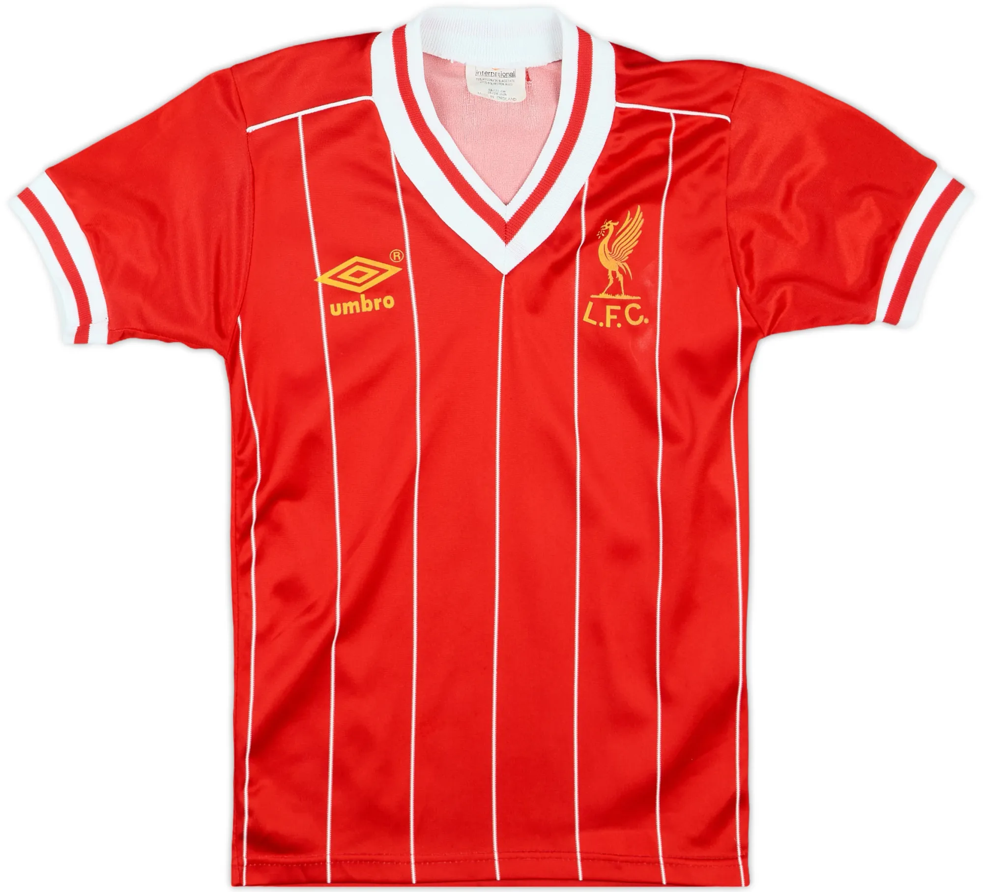 Umbro Liverpool Boys SS Home Shirt 1982/83