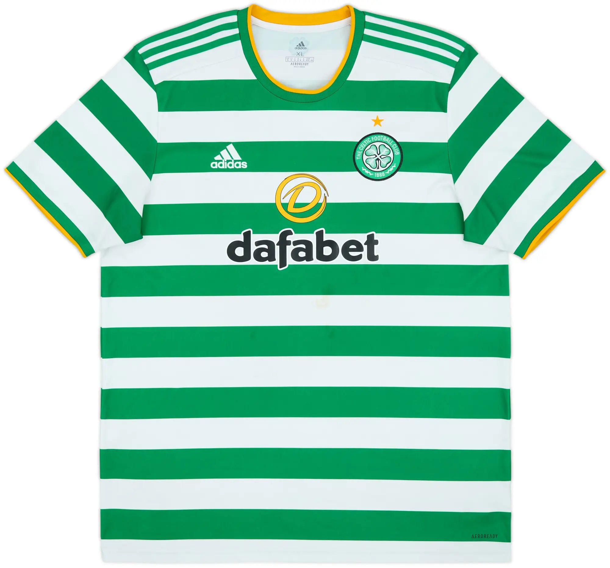 adidas Celtic Mens SS Home Shirt 2020/21