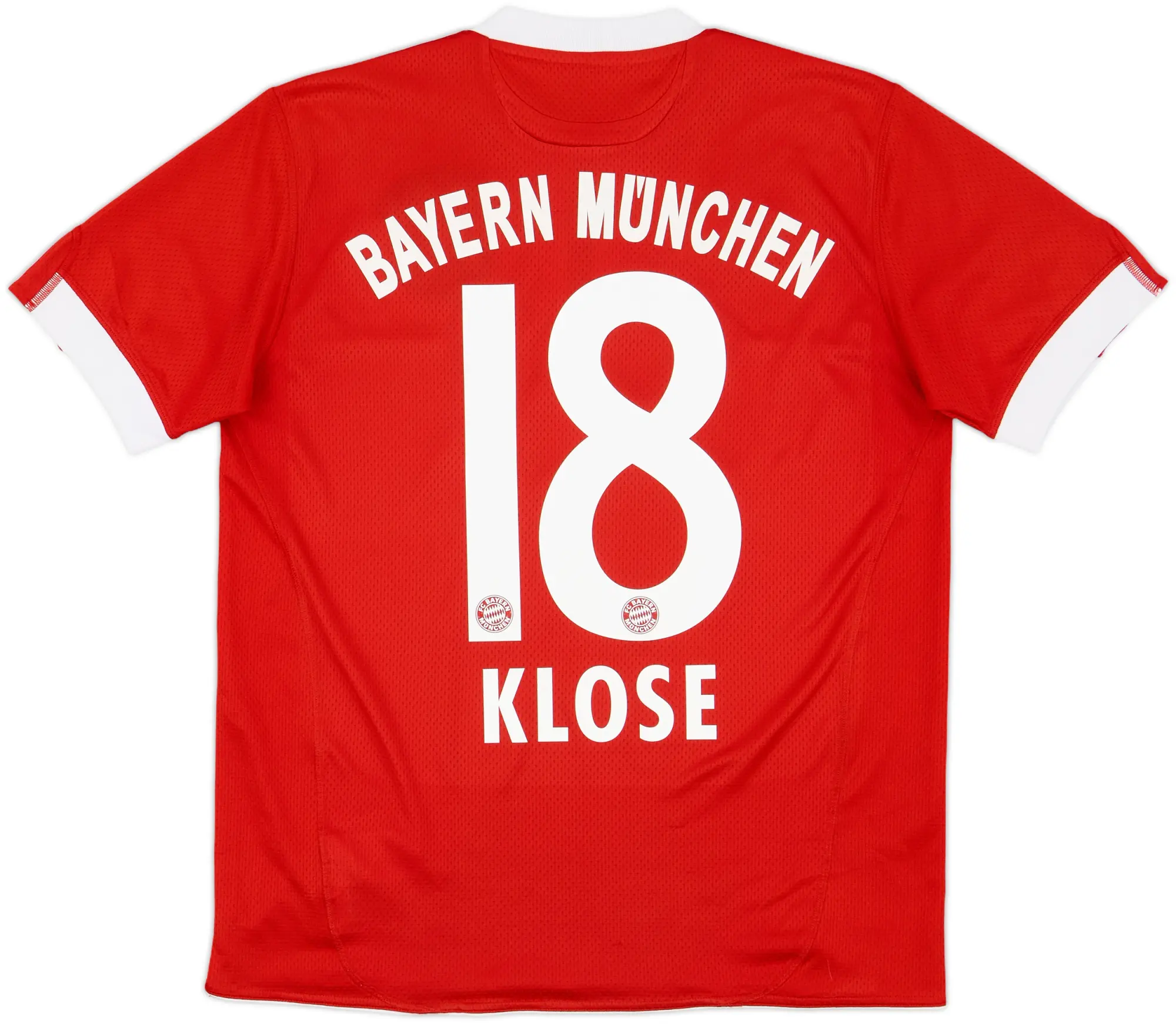 adidas Bayern Munich Boys SS Home Shirt 2009/10