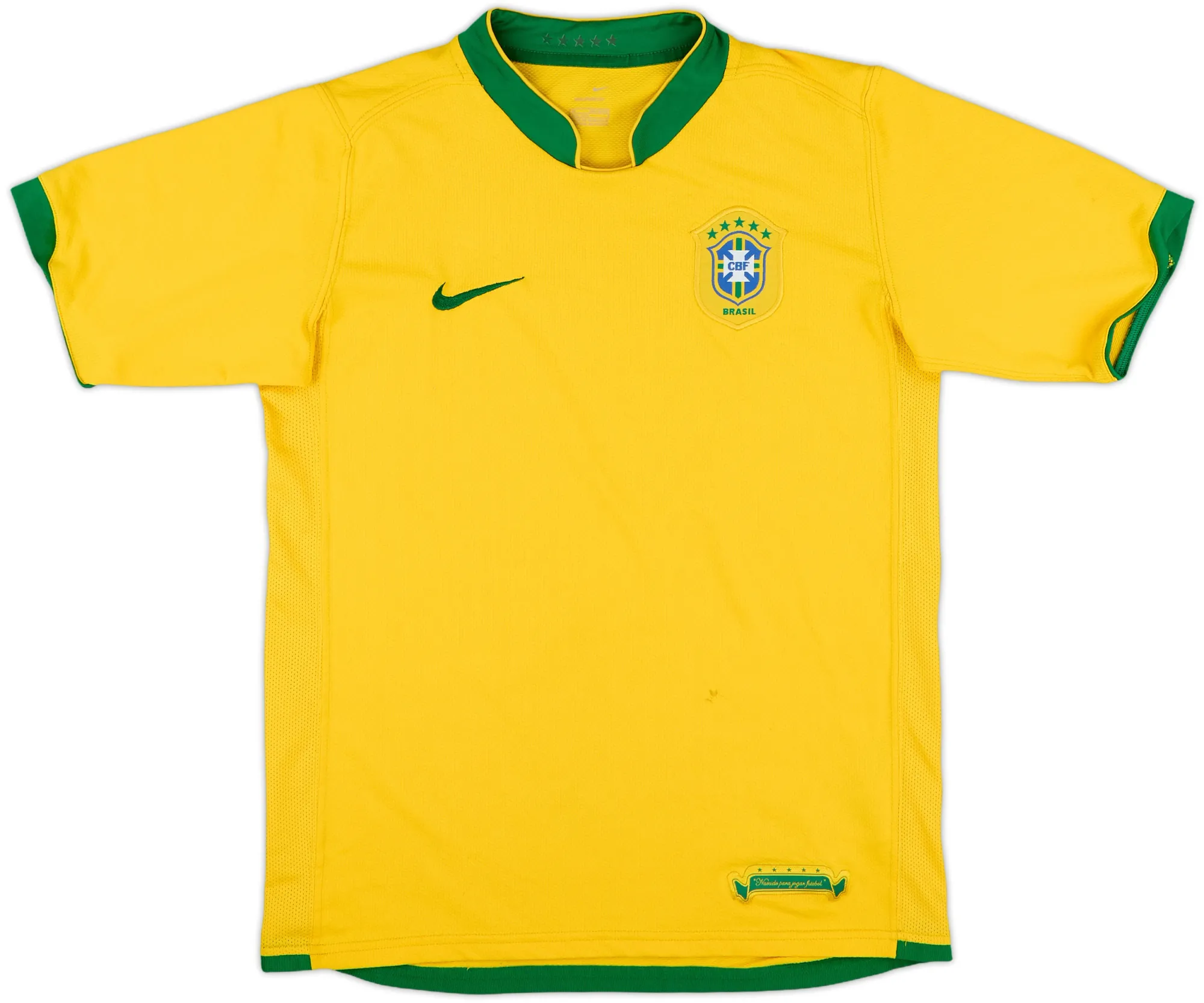 Nike Brazil Boys SS Home Shirt 2006