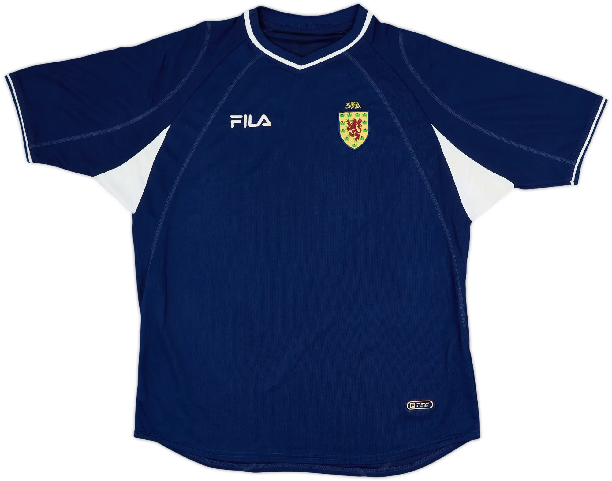 Fila Scotland Mens SS Home Shirt 2000