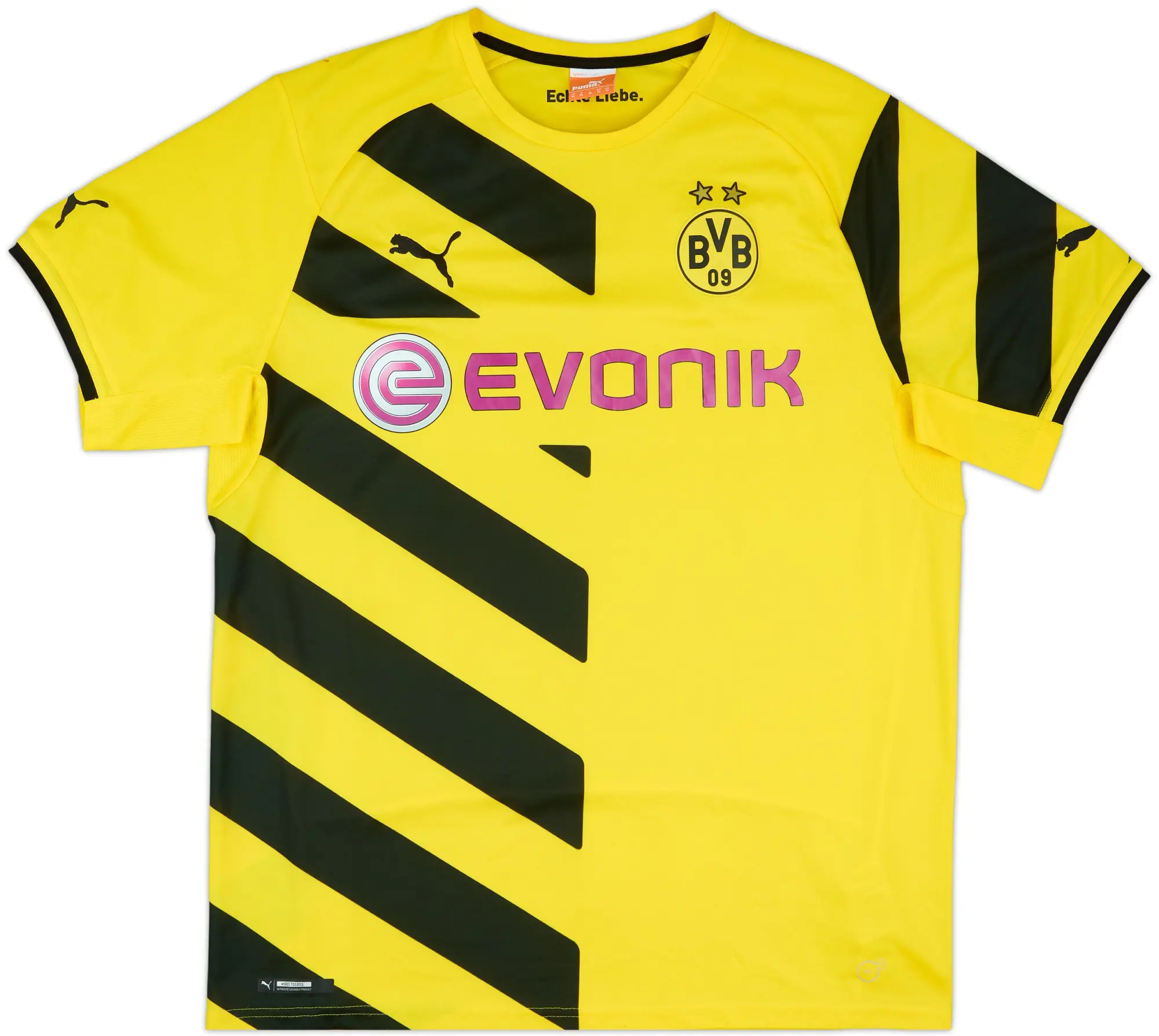 Puma Borussia Dortmund Mens SS Home Shirt 2014/15