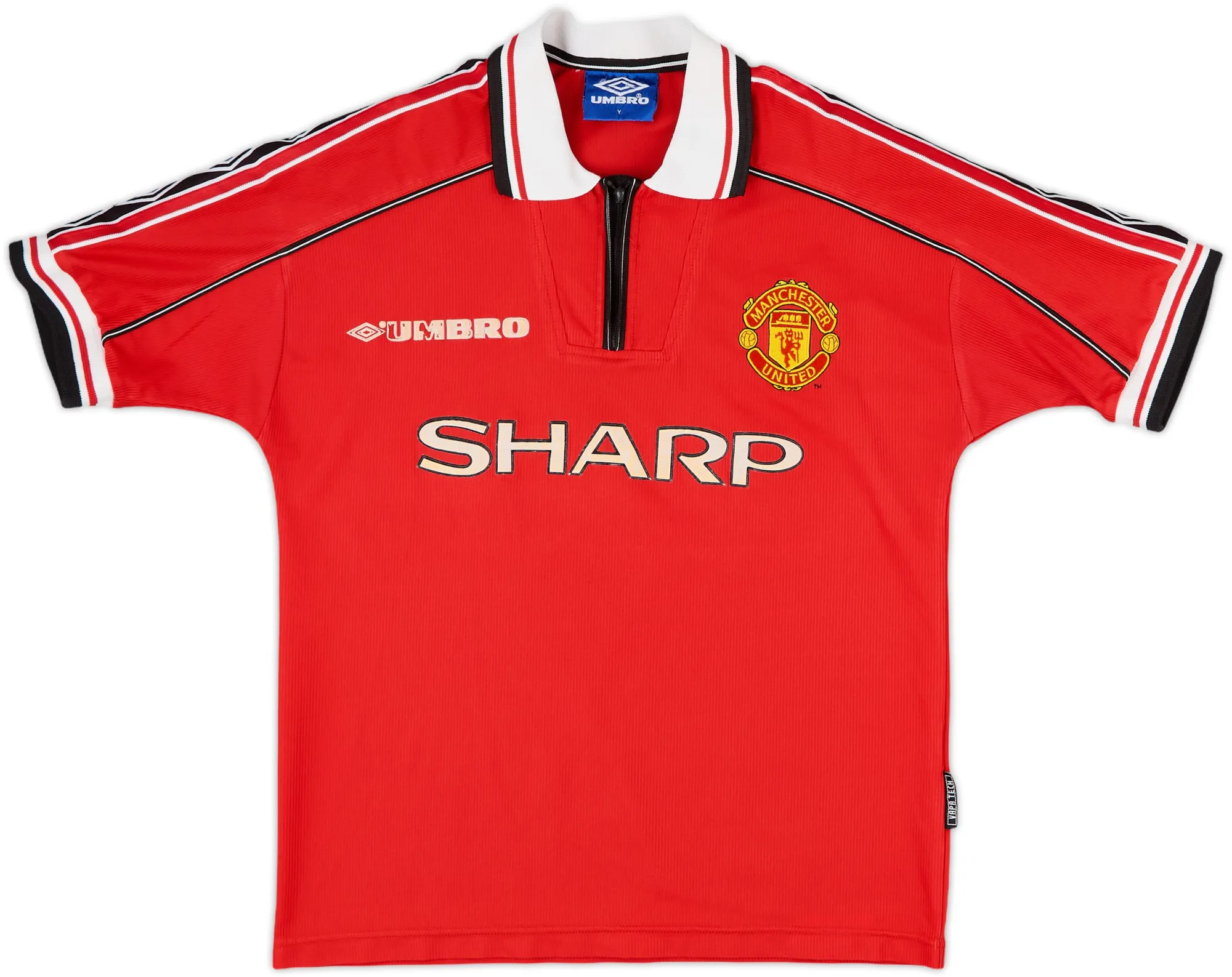 Umbro Manchester United Mens SS Home Shirt 1998/00