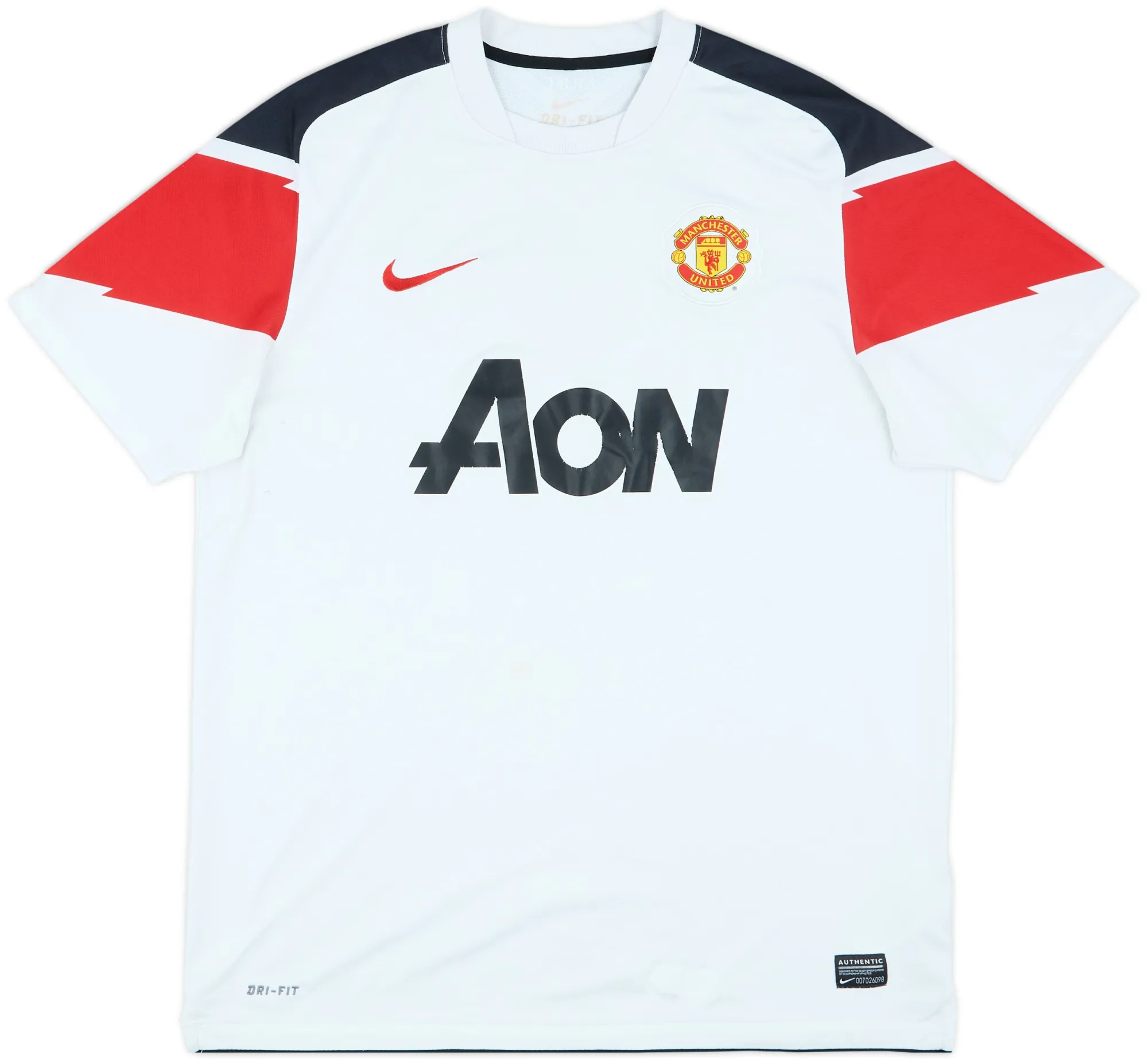 Nike Manchester United Mens SS Away Shirt 2010/12