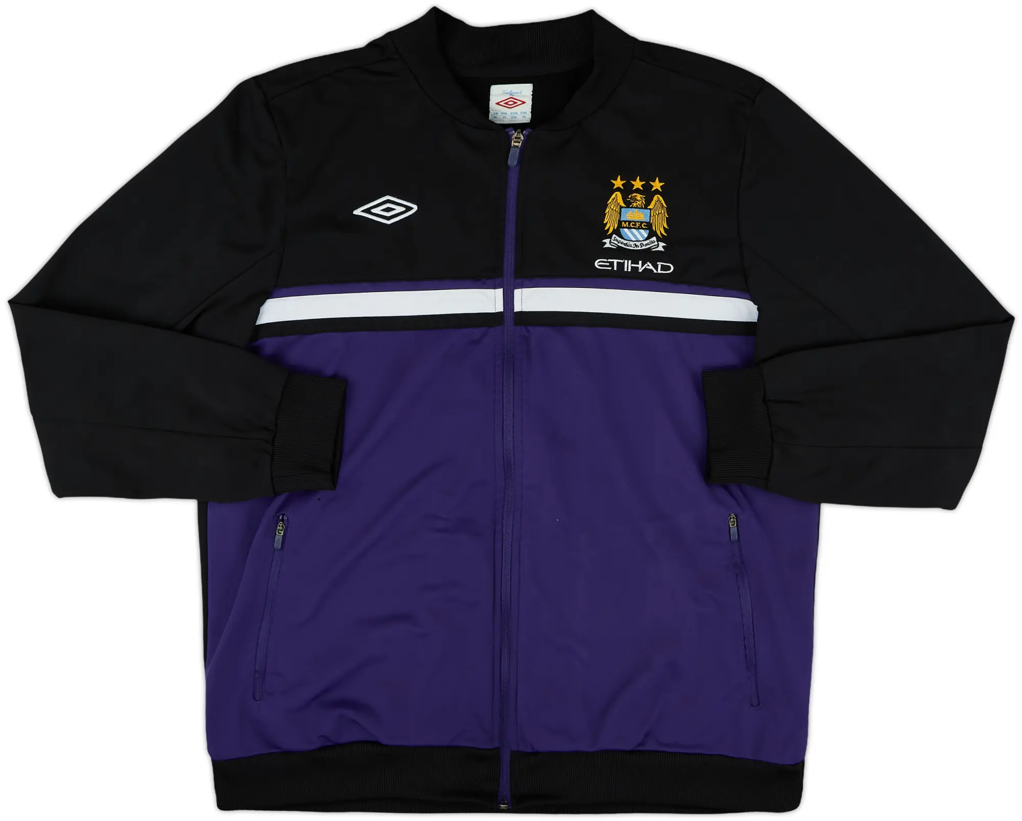 2012-13 Manchester City Umbro Track Jacket - 7/10 - (XL)
