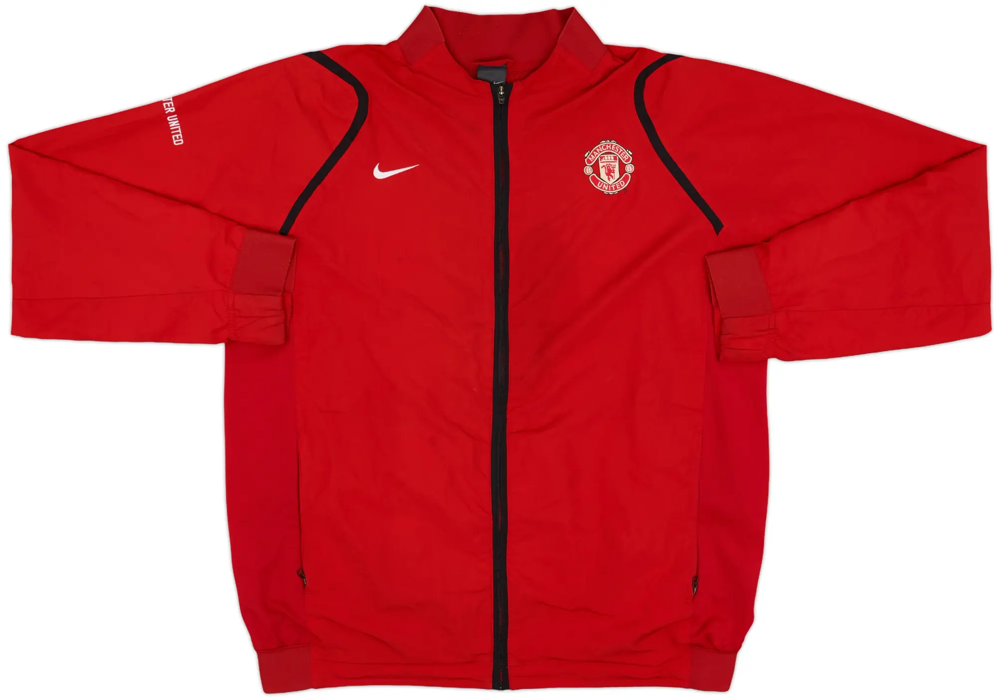 2006-07 Manchester United Nike Track Jacket - 8/10 - (XL)