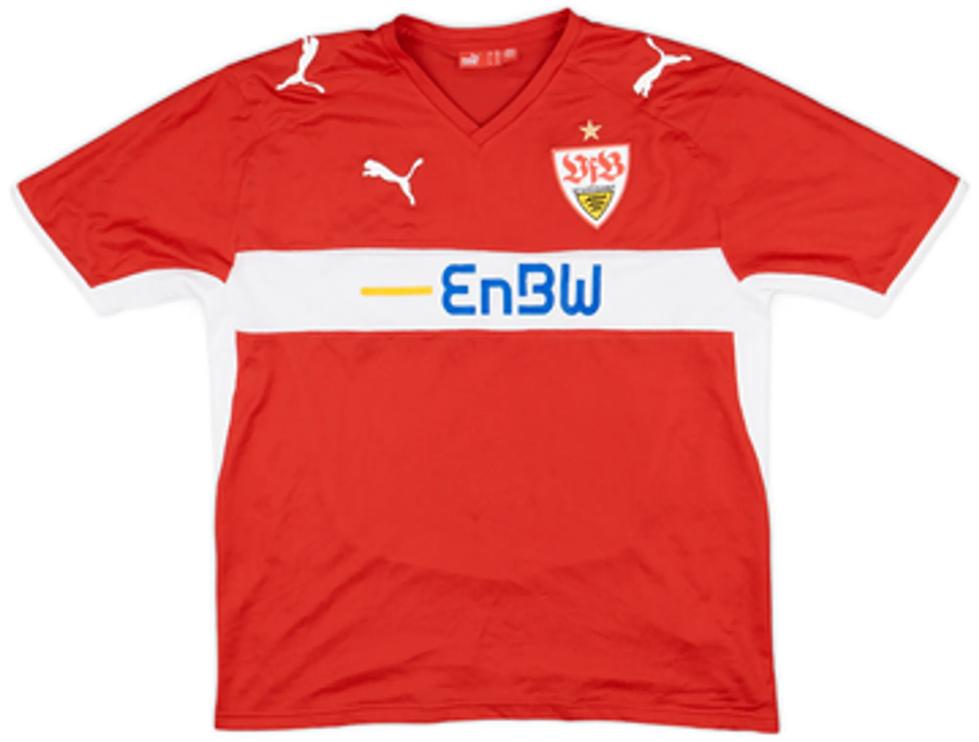 Puma Stuttgart Mens SS Away Shirt 2008/10