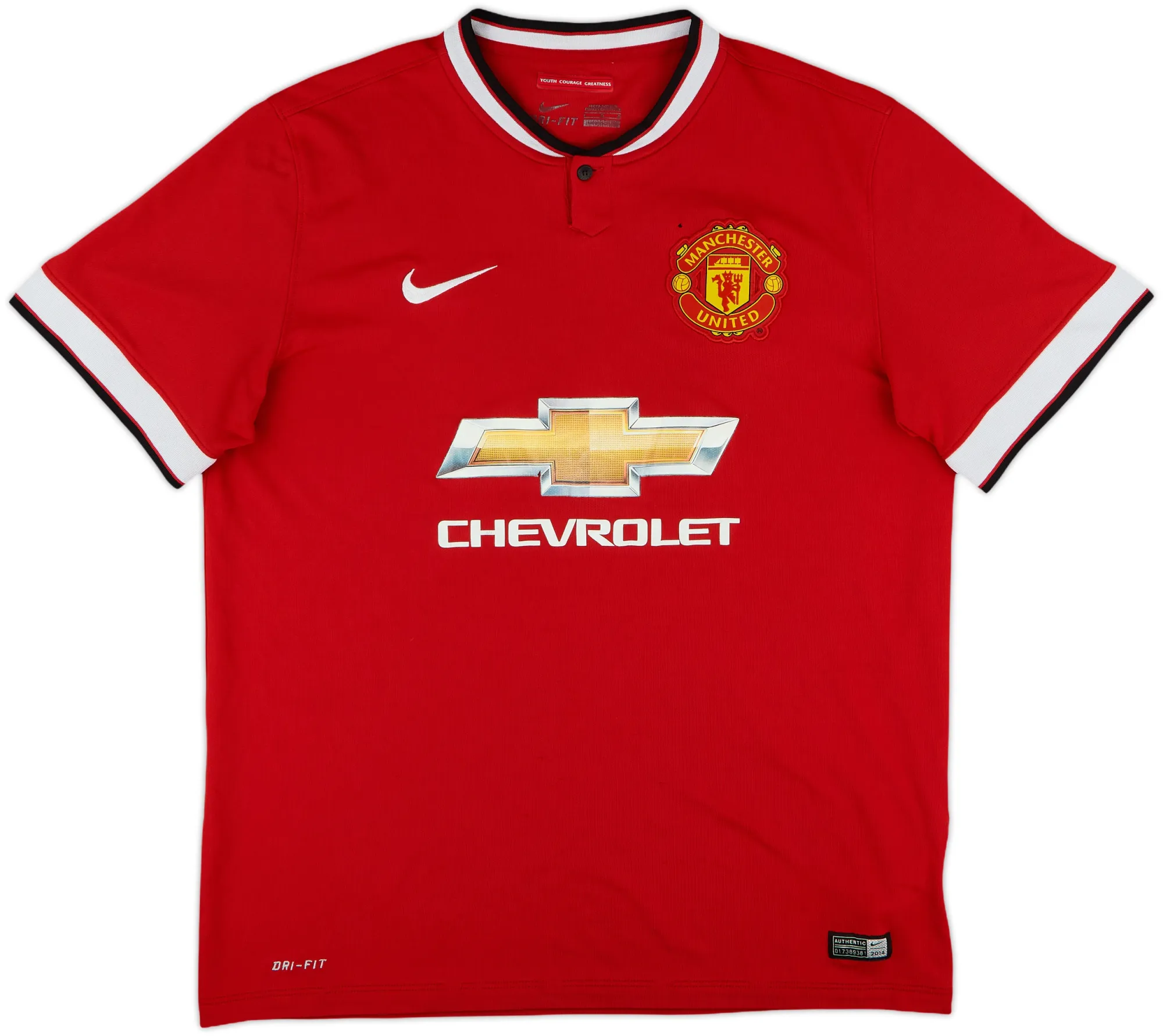 Nike Manchester United Mens SS Home Shirt 2014/15