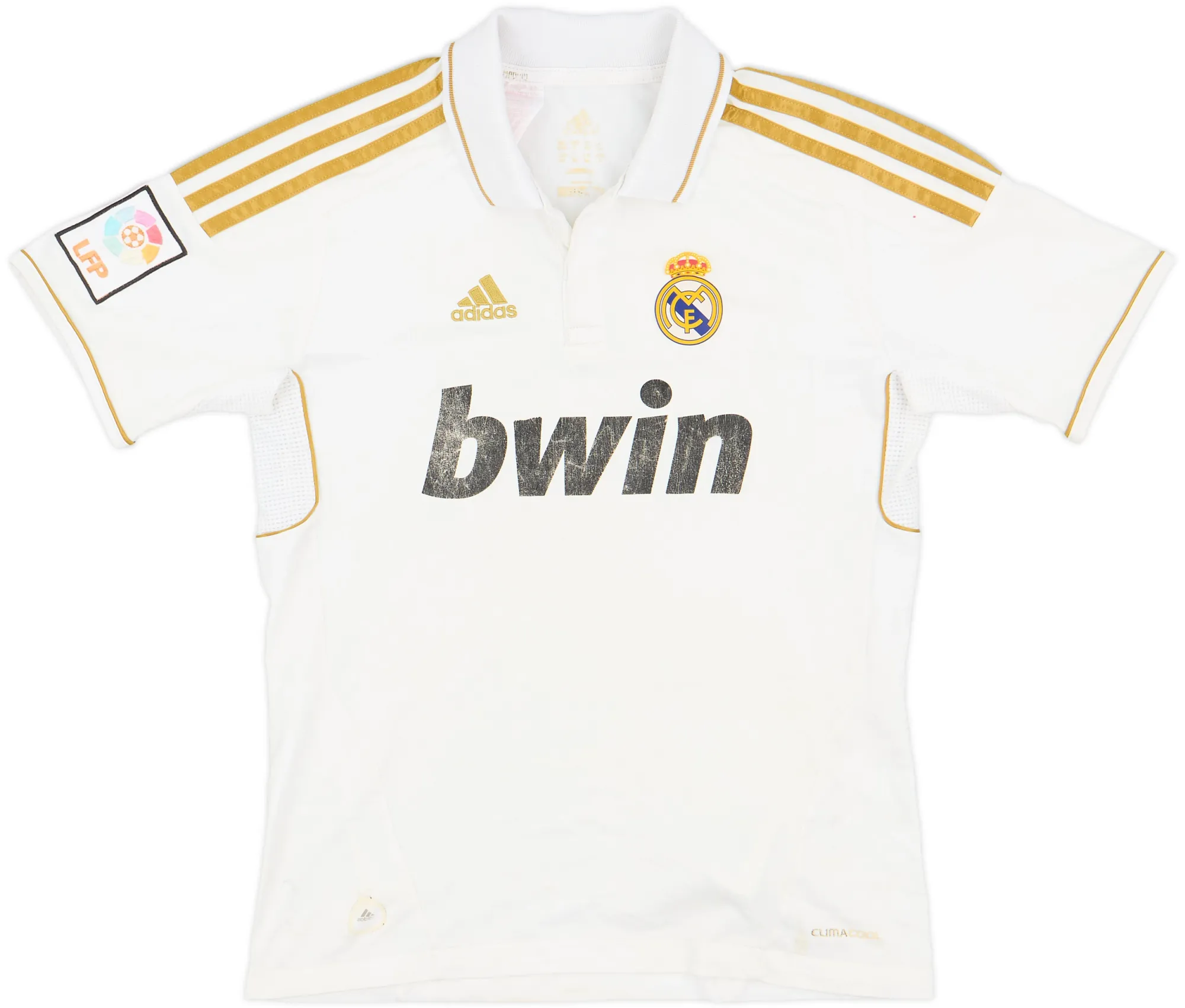 adidas Real Madrid Boys SS Home Shirt 2011/12