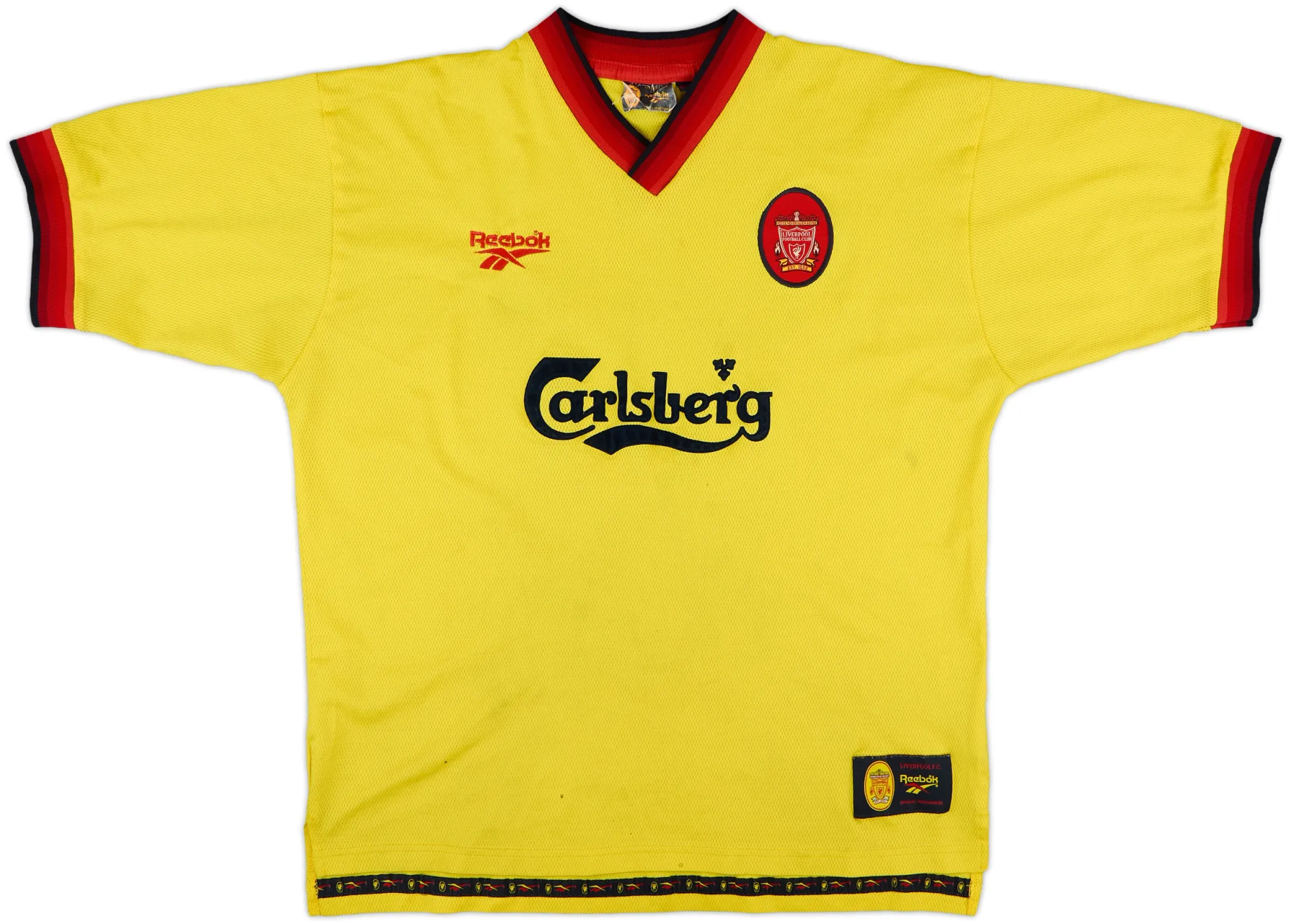 Reebok Liverpool Mens SS Away Shirt 1997/99