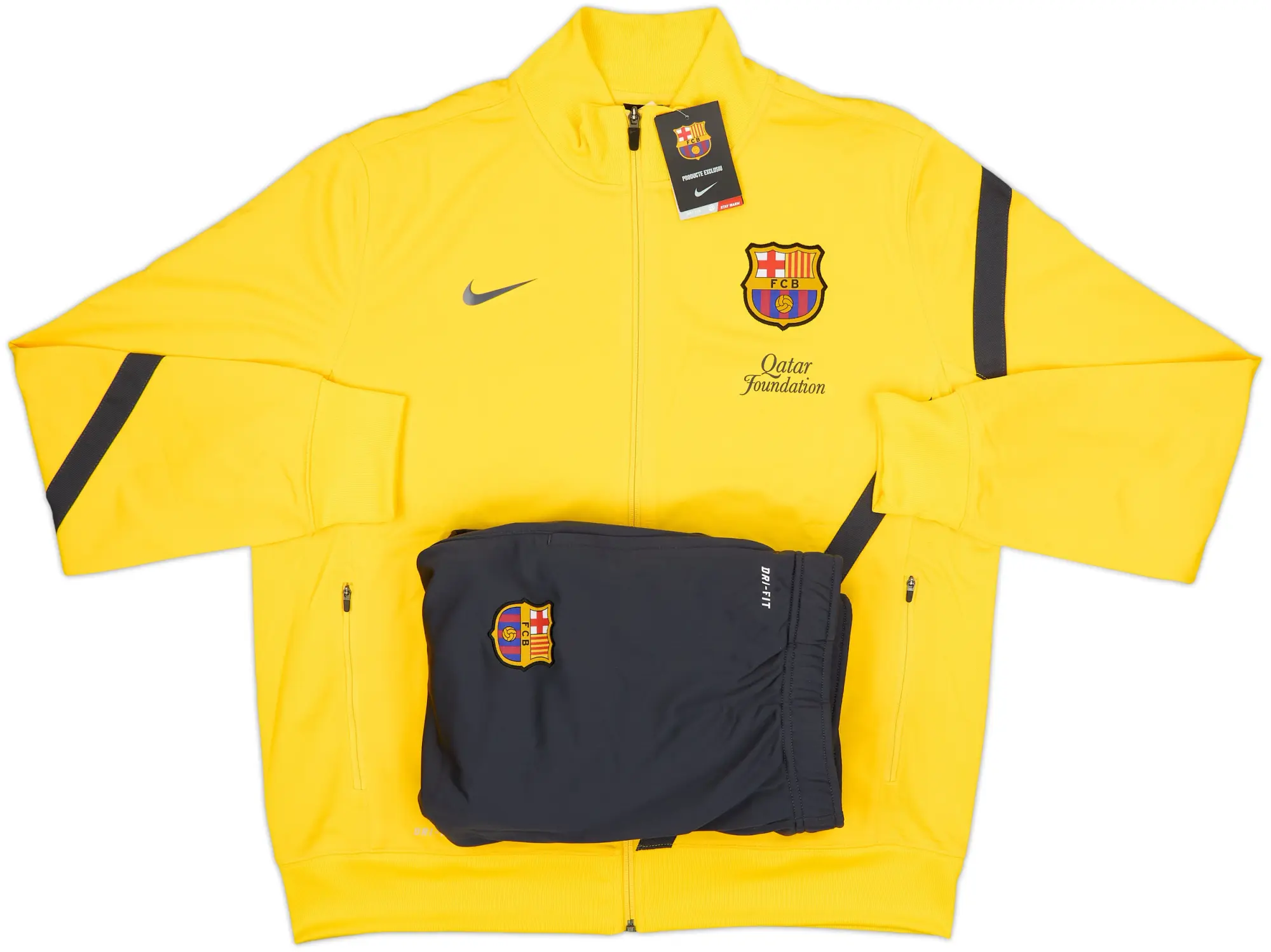2011-12 Barcelona Nike Full Tracksuit (XL)